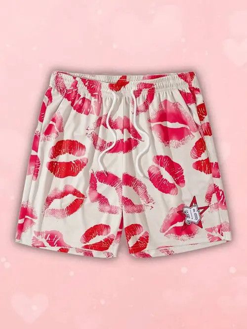 Jean Maruyama x Hori Kiss unique Y2K Drip shorts Size US 32 / EU 48 - 5 Thumbnail