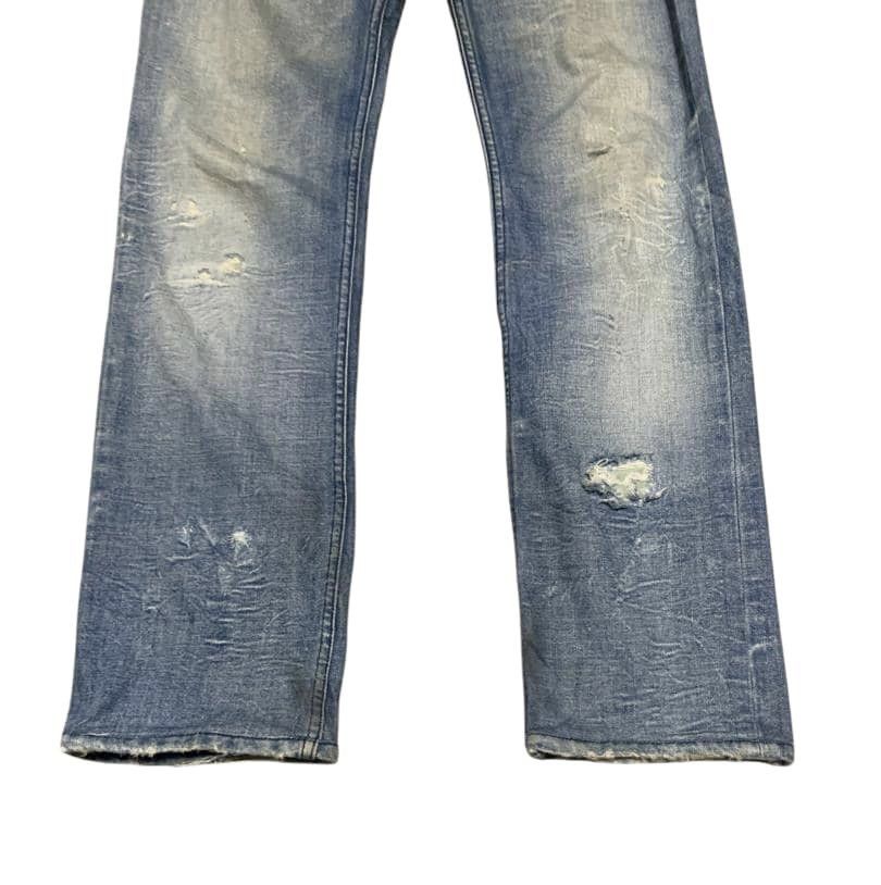 Diesel Vintage Diesel Industry Straight Leg Jeans Distressed Style Size US 30 / EU 46 - 4 Thumbnail
