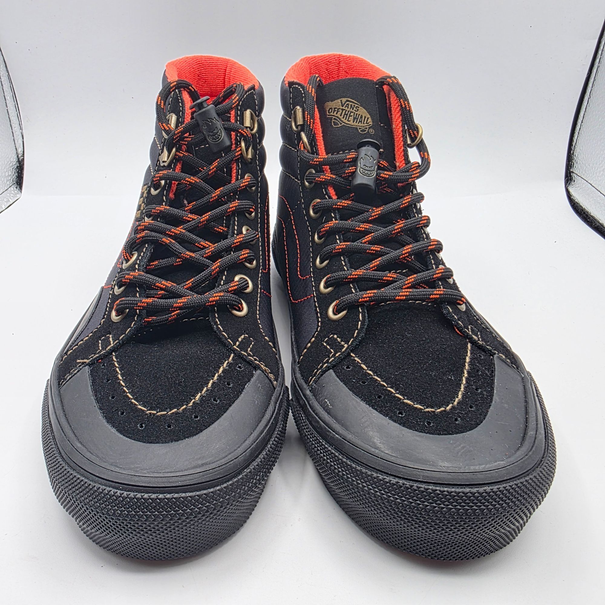 Vans Vans Sk8-Hi Reissue X Spitfire Wheels Mens Size 7.5 Black Re Size US 7.5 / EU 40-41 - 2 Thumbnail