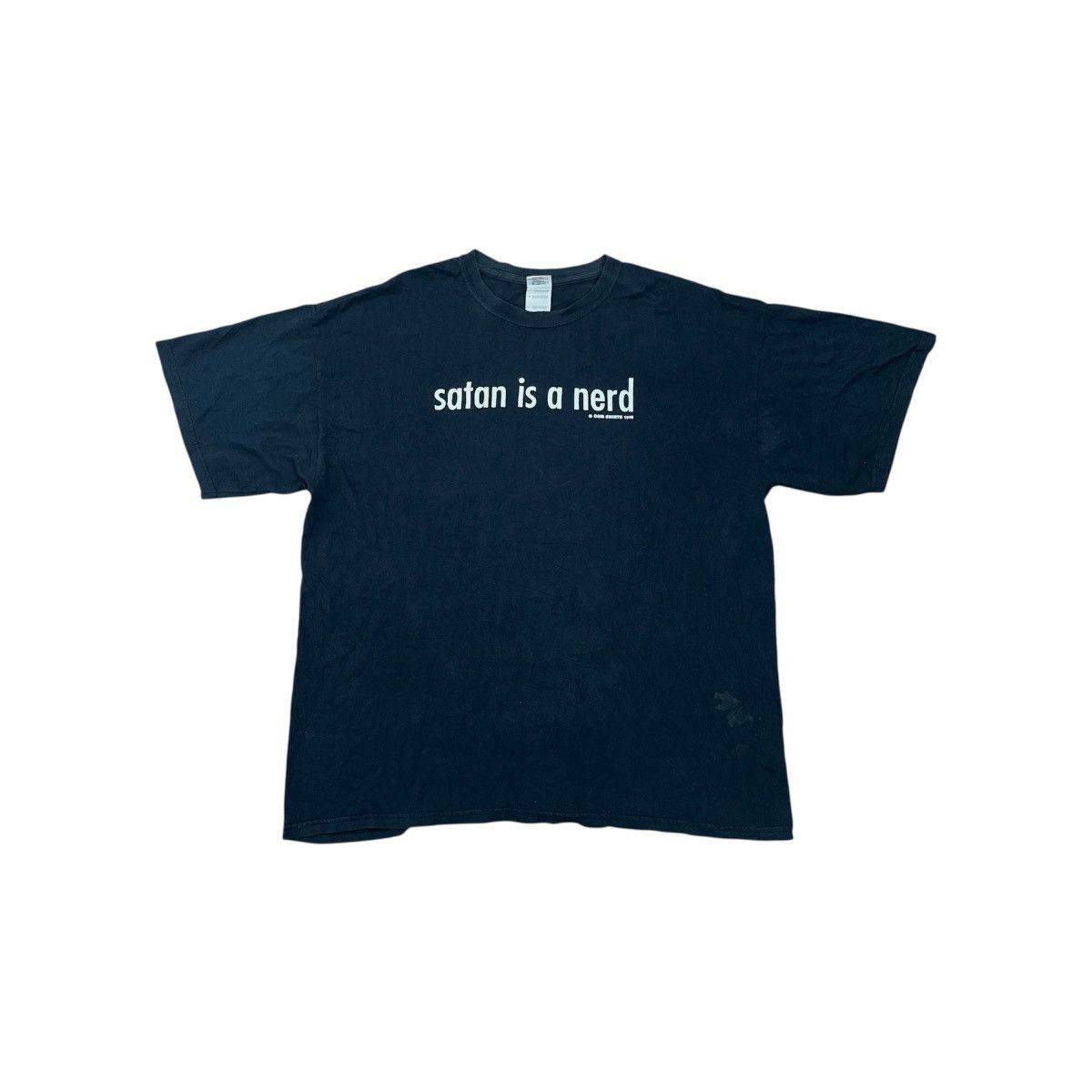 Vintage Vintage satan is a nerd dsm shirts 1998 tee Size US XL / EU 56 / 4 - 1 Thumbnail