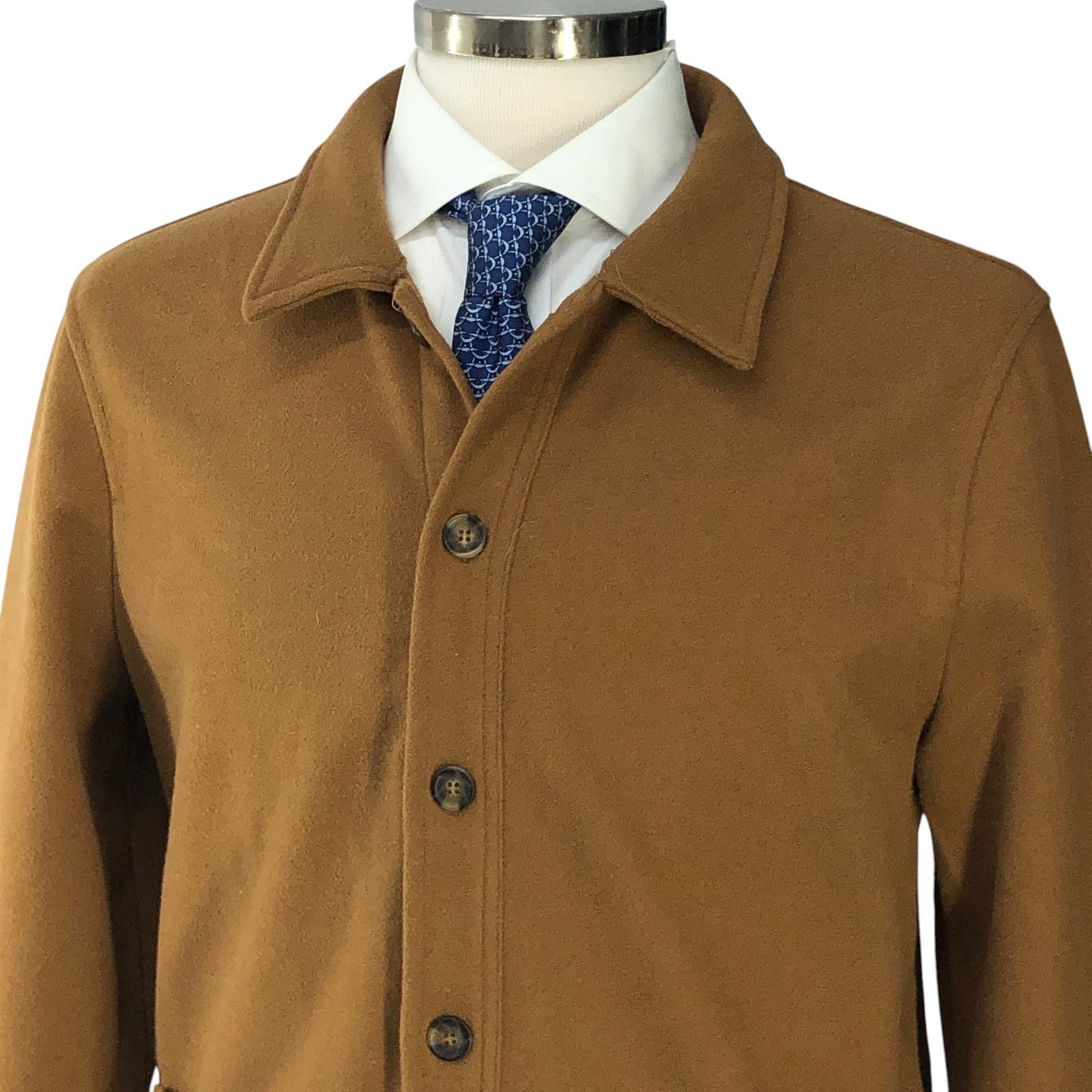 Magaschoni Magaschoni Size S Shirt Jacket Shacket Patch Pocket Camel Size US S / EU 44-46 / 1 - 2 Thumbnail
