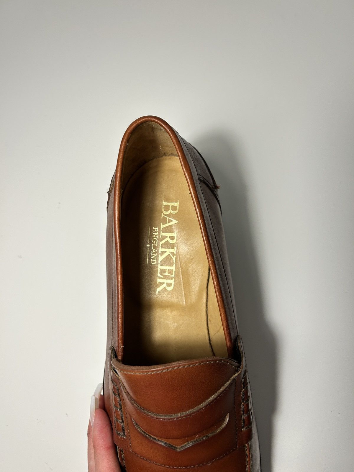 Barker Barker England Handcrafted Mens’s Loafers Size US 9 / EU 42 - 6 Thumbnail
