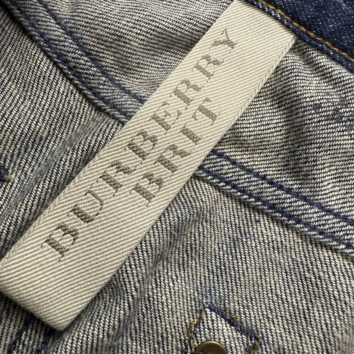 Burberry Burberry Dark Wash Straight Fit Denim Jeans Size US 30 / EU 46 - 10 Thumbnail