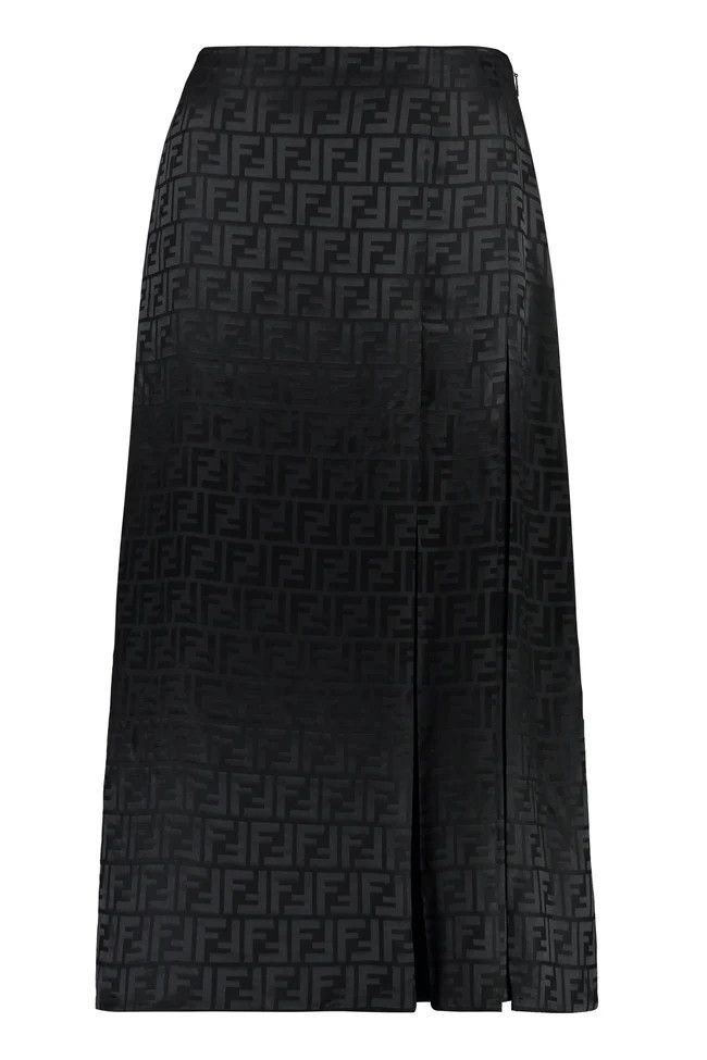Fendi o1s1wg110925 Skirt in Black Size 30" / US 8 / IT 44 - 1 Thumbnail