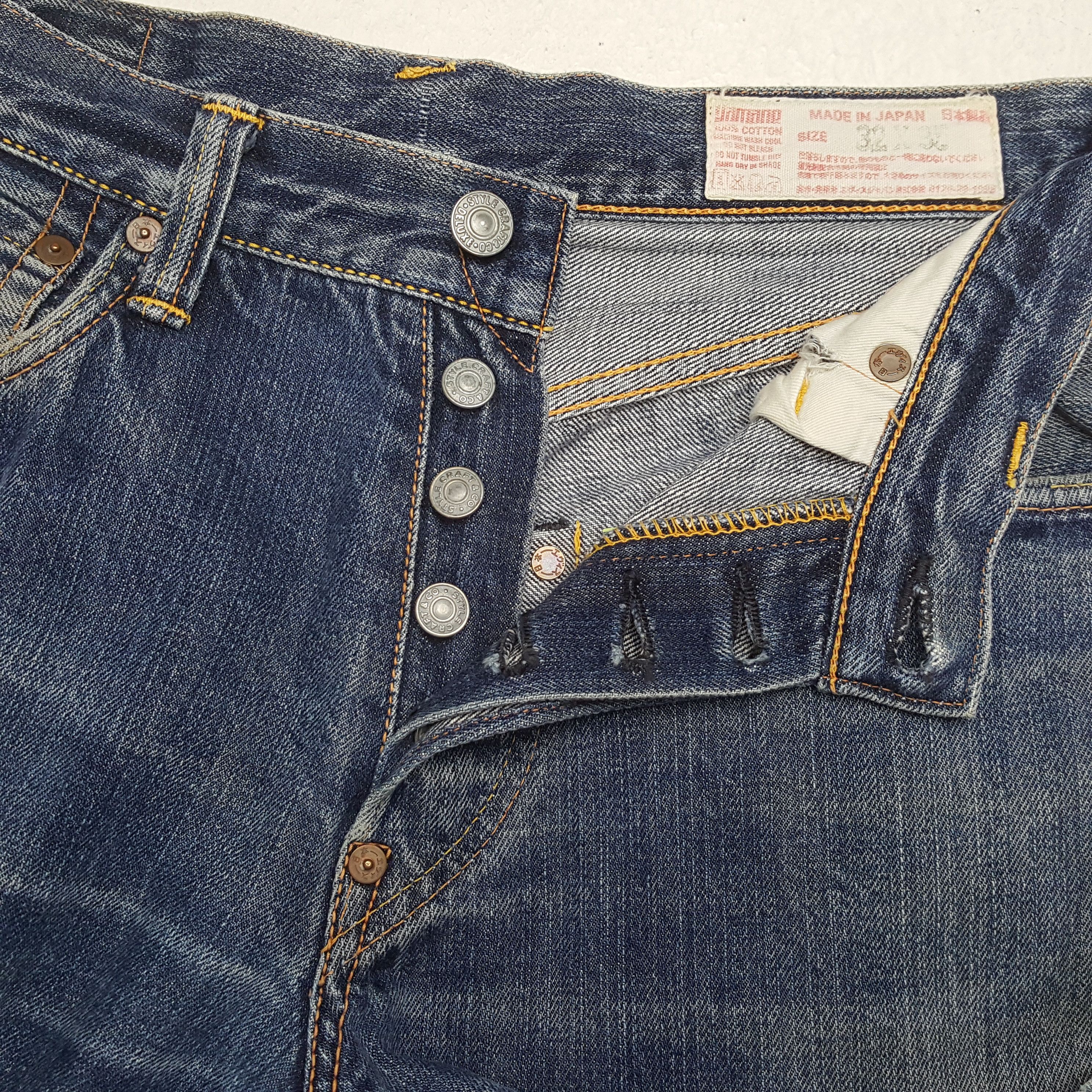 Evisu EVISU Japanese Brand Streetwear Custom Daicock Jeans Size US 28 / EU 44 - 13 Thumbnail