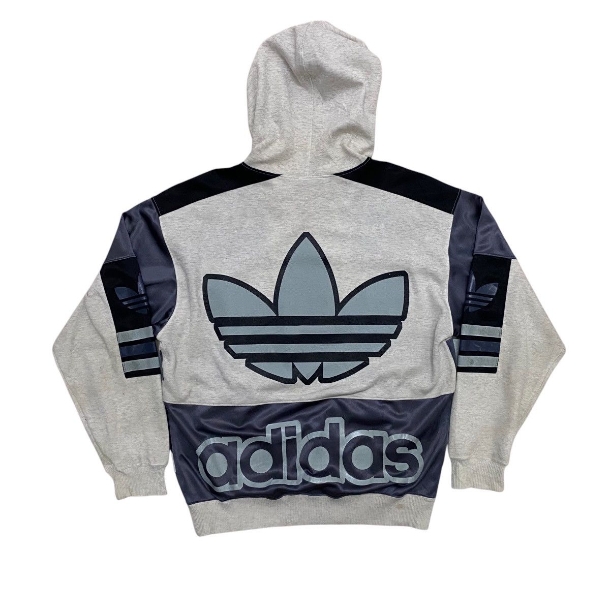 Adidas ☀️Vintage Adidas big logo trefoil sweatshirt hoodie japan Size US M / EU 48-50 / 2 - 3 Thumbnail