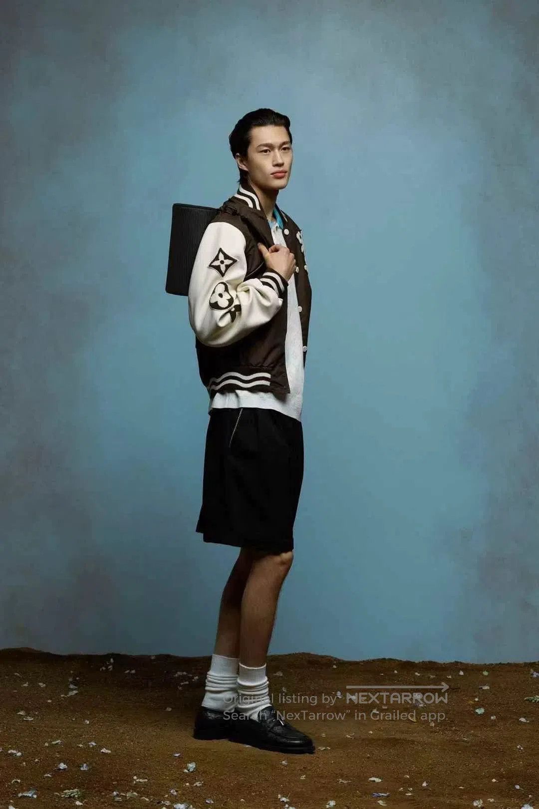 Louis Vuitton LV x Tyler Leather Sleeve Baseball Jacket. Size US M / EU 48-50 / 2 - 5 Thumbnail
