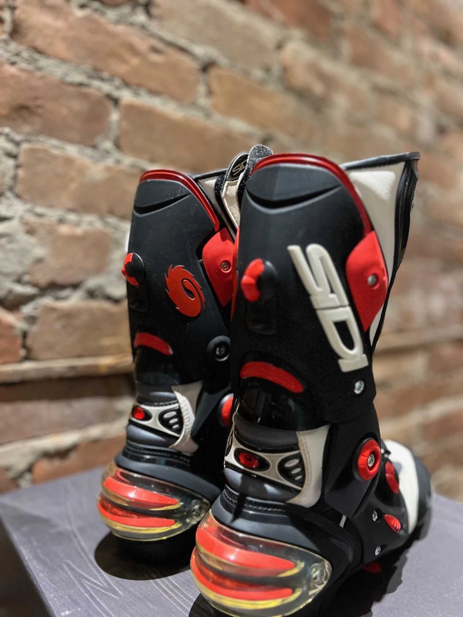 Sidi Sidi Vertigo Corsa Racing Boot – White/Anthracite Size US 9 / EU 42 - 5 Thumbnail