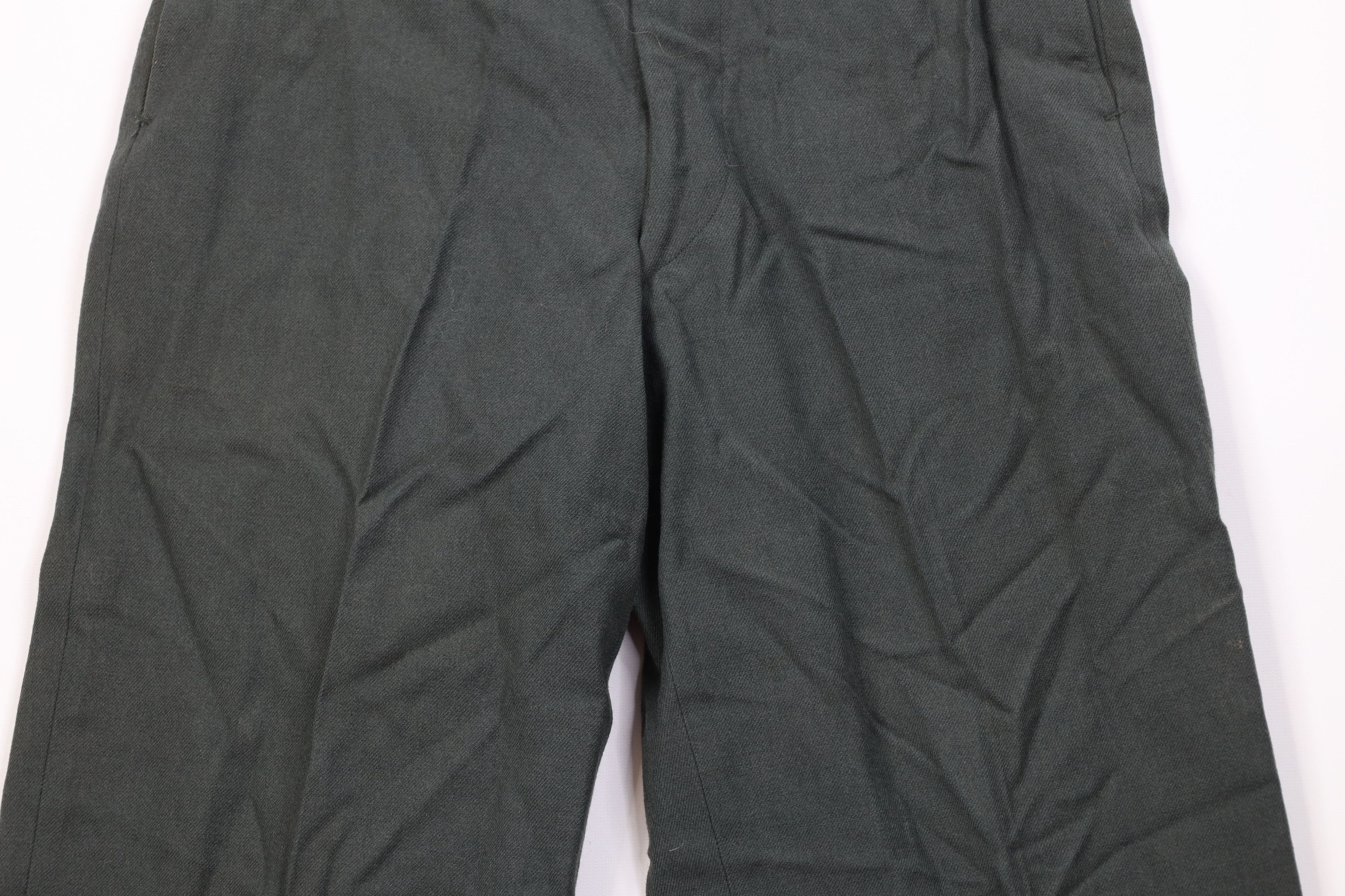 Vintage Vintage 50s Korean War Army Green 44 Wide Leg Pants USA USGI Size US 31 - 3 Thumbnail
