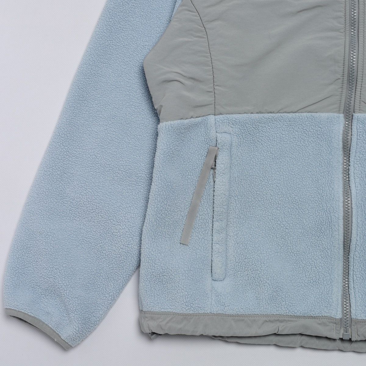 The North Face The North Face Blue Fleece Zip Nylon Jacket Size M / US 6-8 / IT 42-44 - 5 Thumbnail