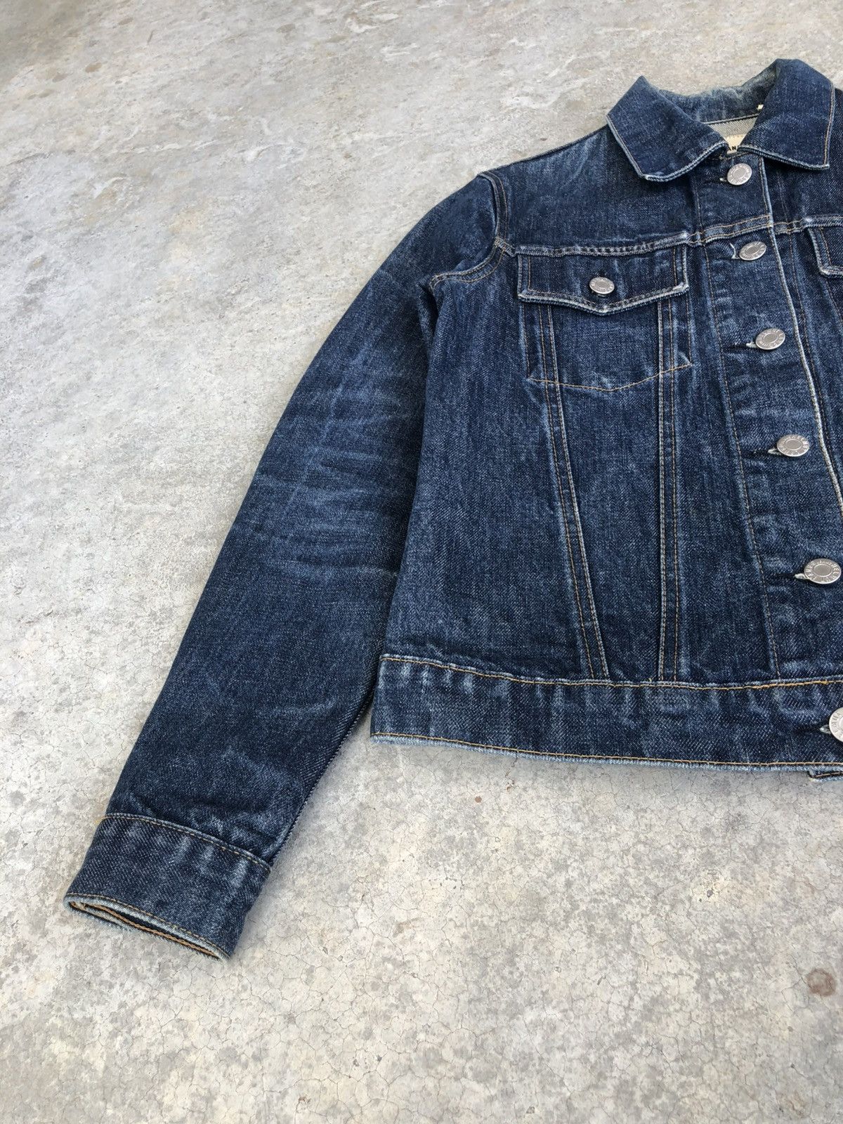Helmut Lang Helmut Lang Denim Jacket Classic Denim Distressed Size US XS / EU 42 / 0 - 7 Thumbnail