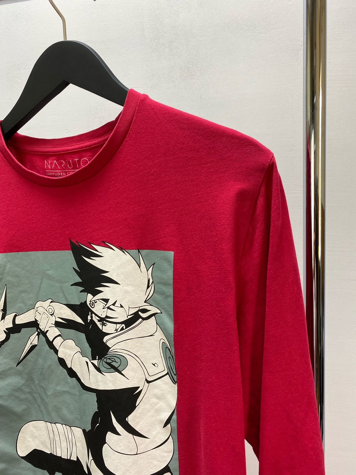 Anime × Japanese Brand × Vintage Naruto Shippuden Kakashi Hatake Long Sleeve T Shirt Size US L / EU 52-54 / 3 - 8 Thumbnail