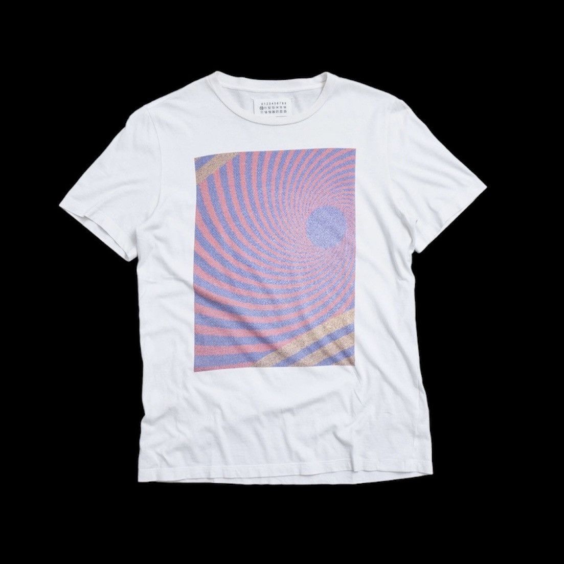 image of Maison Margiela Tshirt in White, Men's (Size Medium)