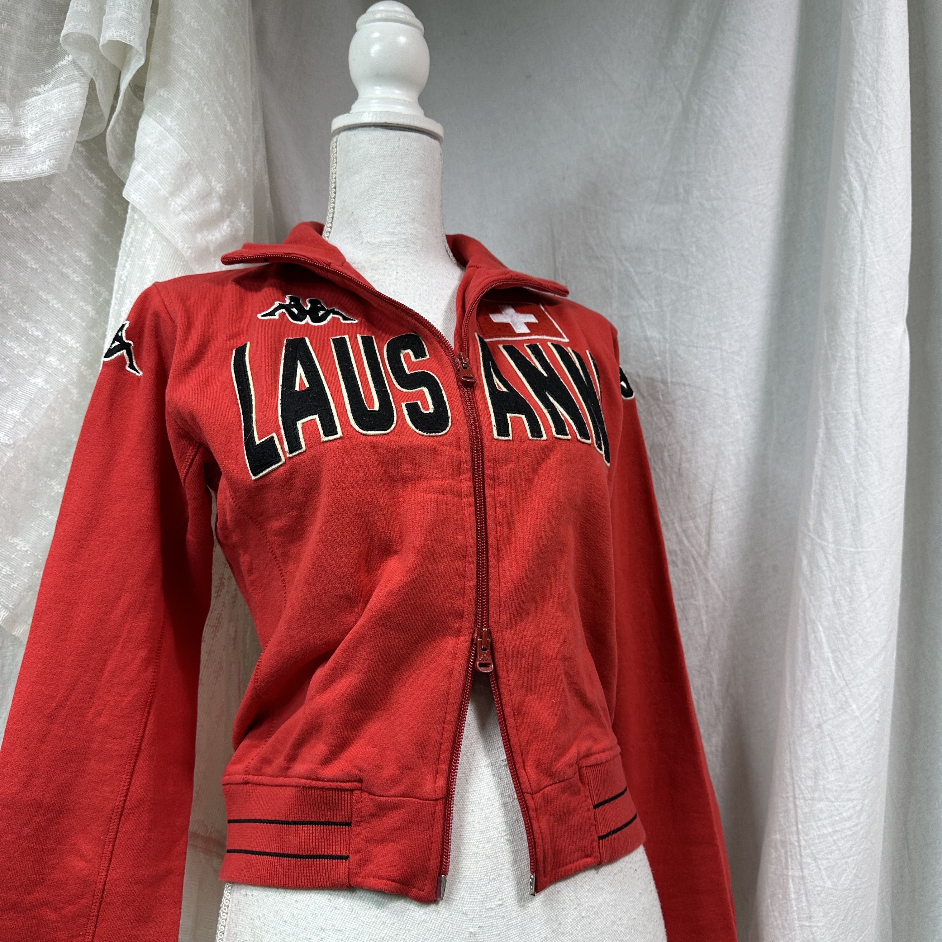 Kappa Vintage Streetwear Kappa Lausanne Zip Sweatshirt Y2K Size US M / EU 48-50 / 2 - 5 Thumbnail
