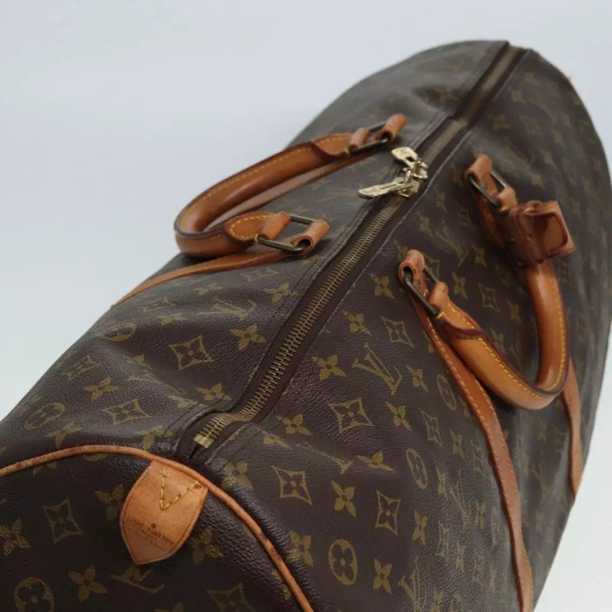 Louis Vuitton LOUIS VUITTON Monogram Keepall 60 Boston Bag Size ONE SIZE - 12 Thumbnail