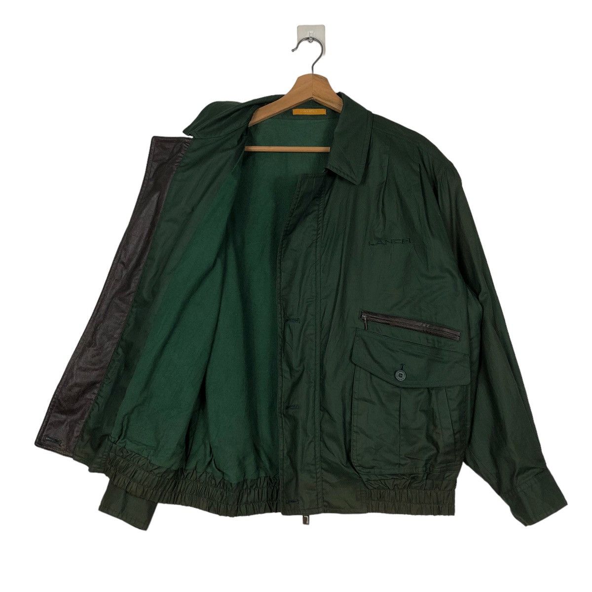 Japanese Brand 🔥VINTAGE BOMBER JACKET BONDAGE BIG POCKET LANCEL Size US M / EU 48-50 / 2 - 11 Thumbnail