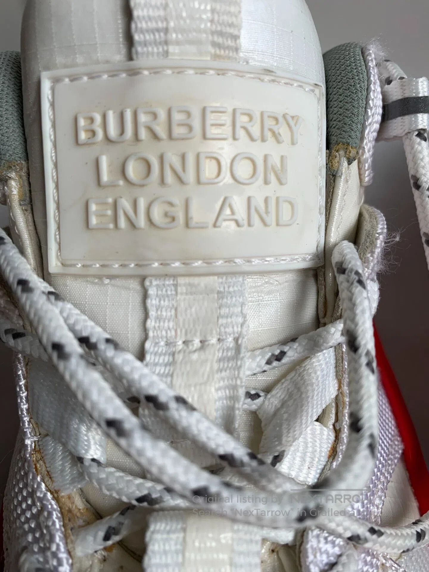 Burberry Burberry Arthur Red Dad Shoes. Size US 5 / IT 35 - 5 Thumbnail