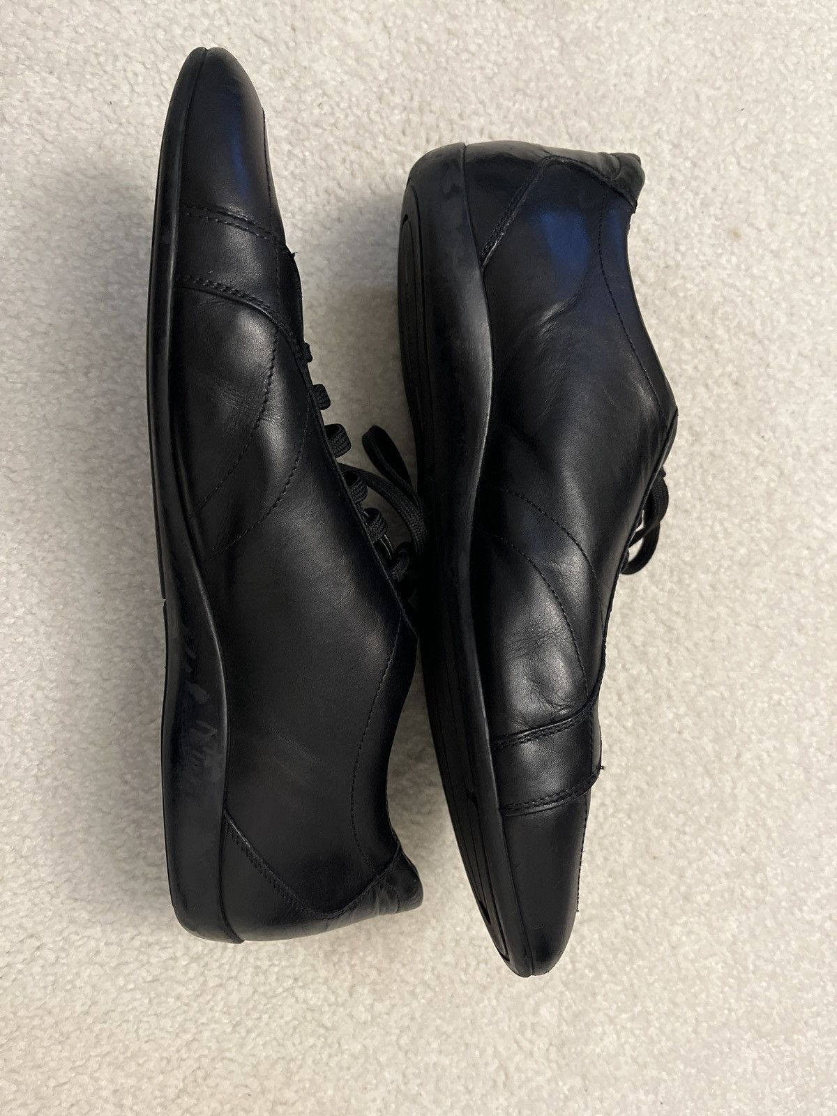 Ermenegildo Zegna Zegna | Mens Loafers, black, all leather. Size US 10.5 / EU 43-44 - 6 Thumbnail
