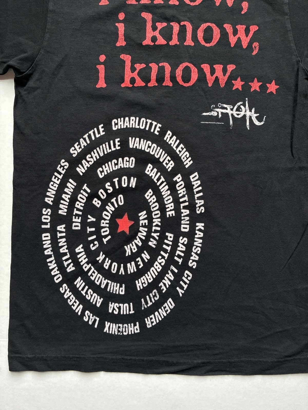 Band Tees Travis Scott Utopia I know Tee Brand New Size US S / EU 44-46 / 1 - 6 Thumbnail