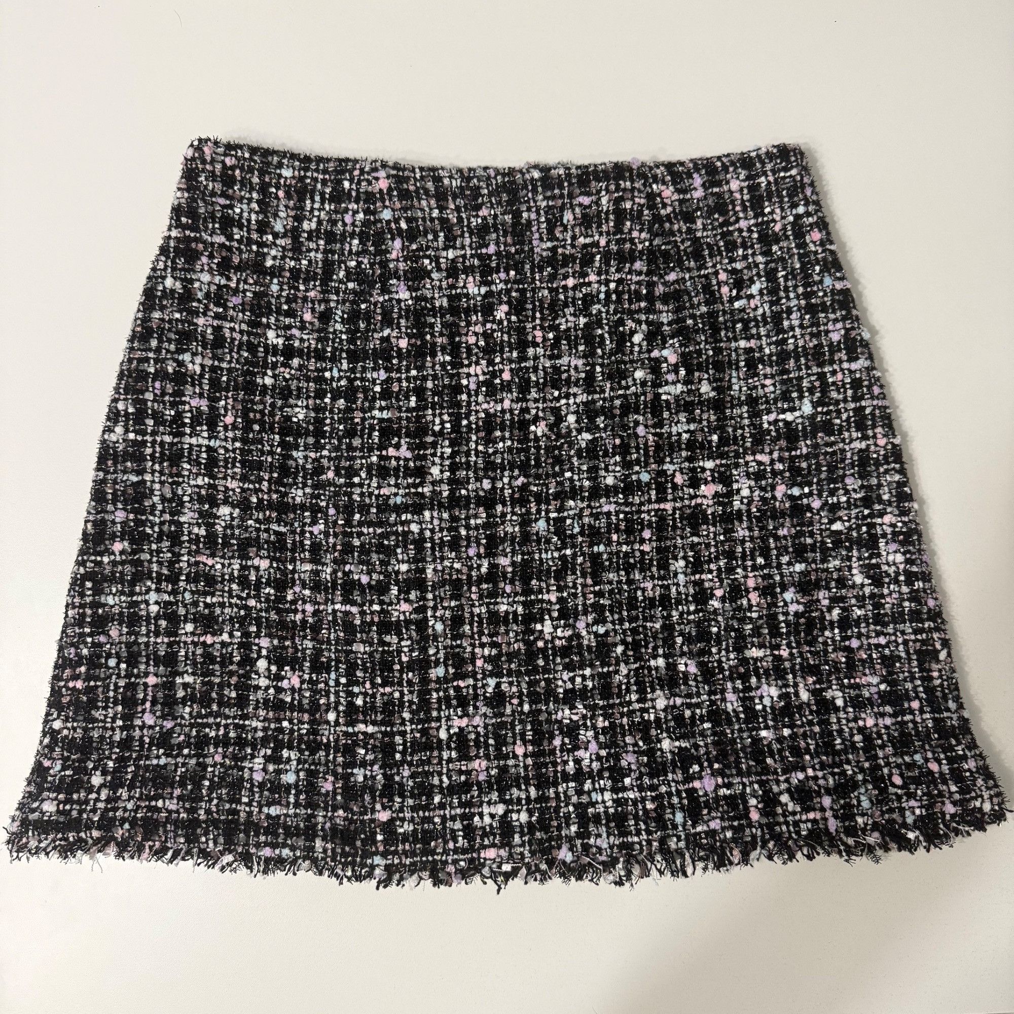 Other Bluivy Black & Pink Tweed Mini Skirt With Pearl Button Detai Size 30" / US 8 / IT 44 - 3 Thumbnail