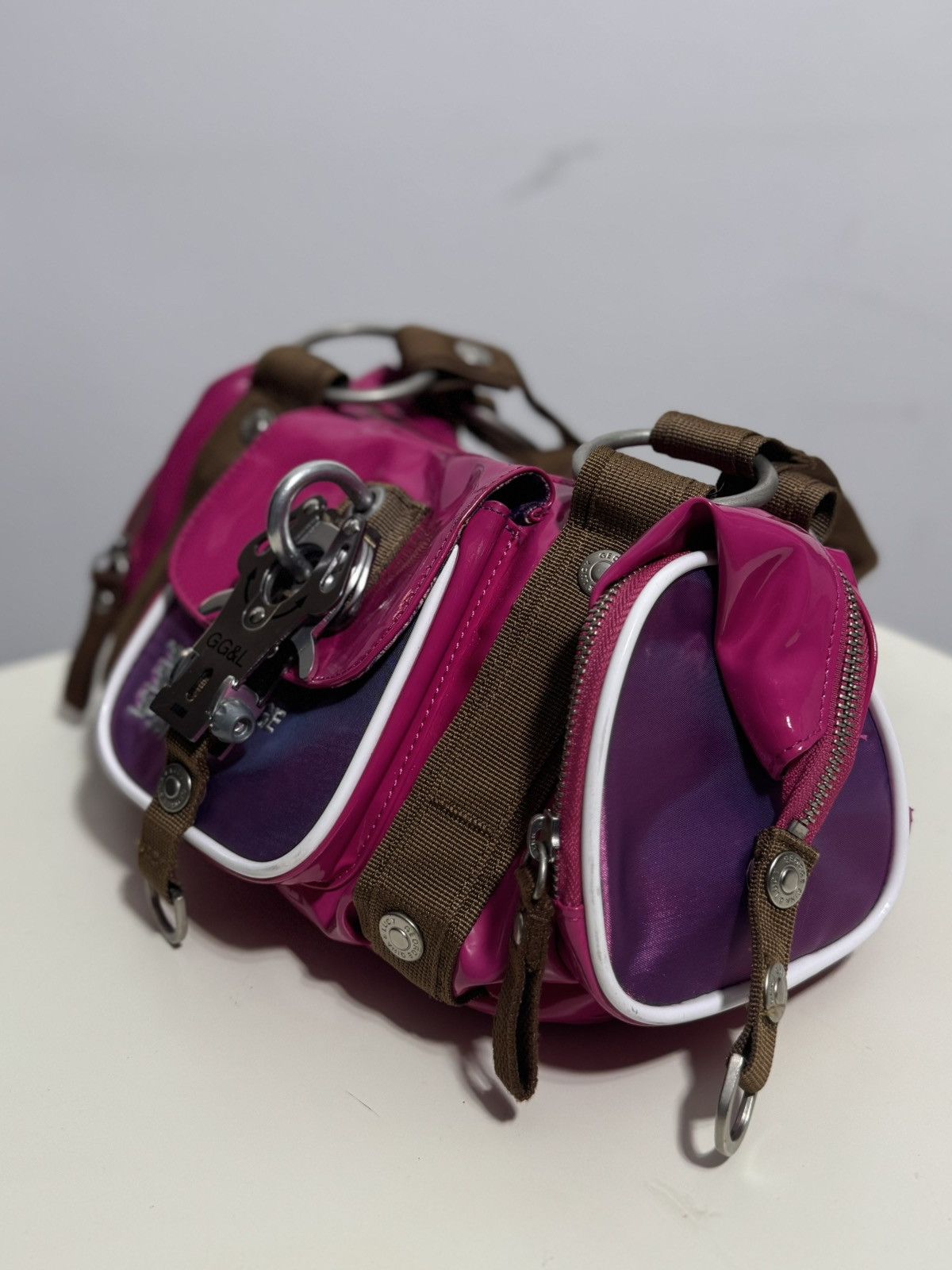 George Gina & Lucy Vintage 2010 Senorita Medelin Shoulder Punk Purple Bag Size ONE SIZE - 12 Thumbnail