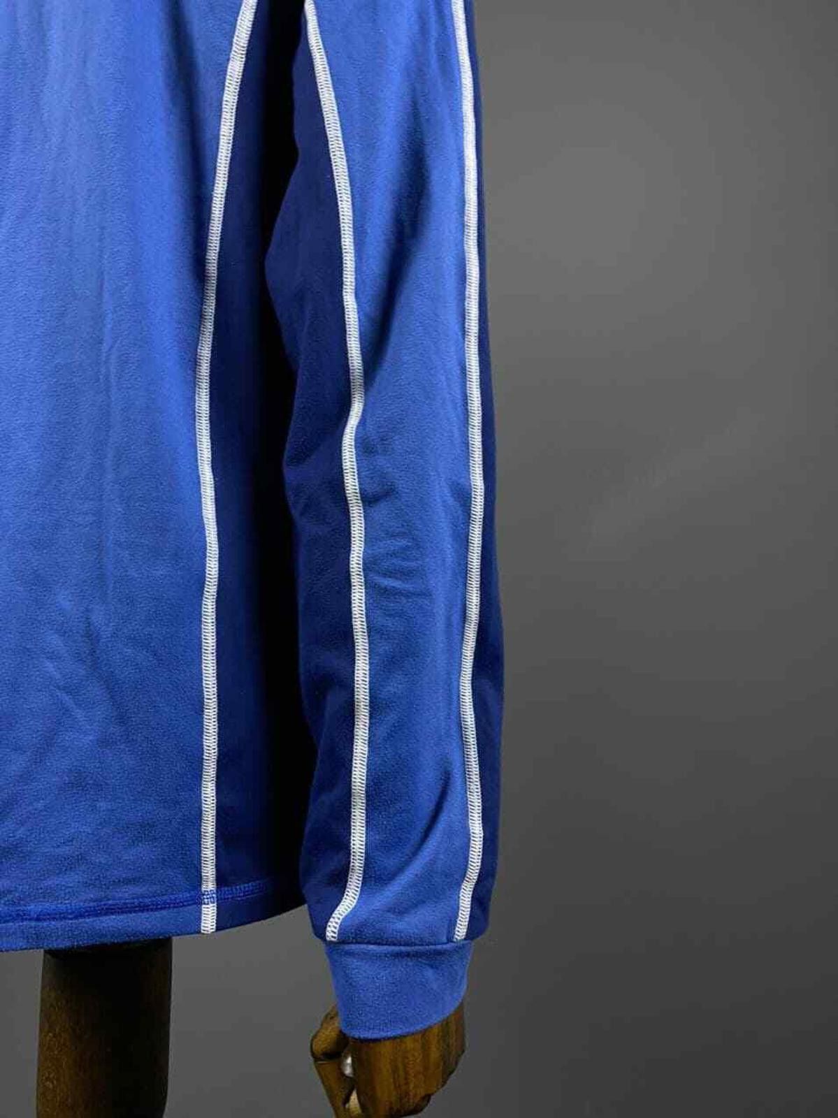 KJUS Men Kjus Systems Blue High Neck 1/4 Zip Fleece Sweater Size US M / EU 48-50 / 2 - 10 Thumbnail