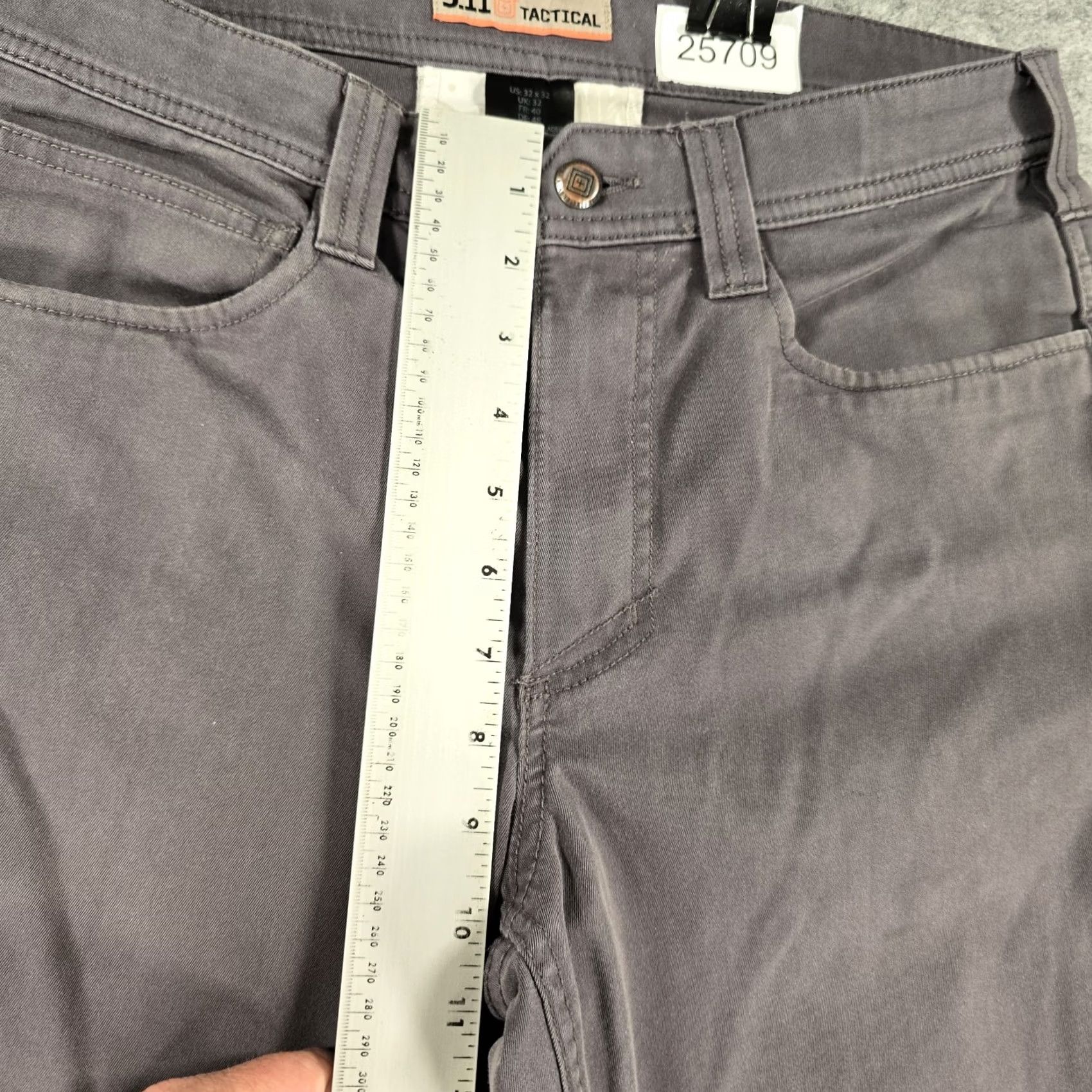 Vintage 5.11 511 Tactical Pants Men 32x32 Chino Gray Workwear Size US 32 / EU 48 - 7 Thumbnail