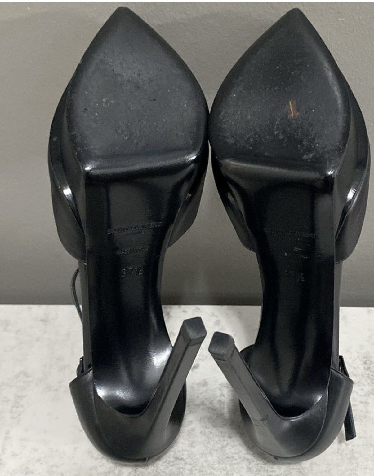 Saint Laurent Paris Saint Laurent | Studded Janis T-Strap | EUC | Hedi Slimane Size US 7.5 / IT 37.5 - 9 Thumbnail