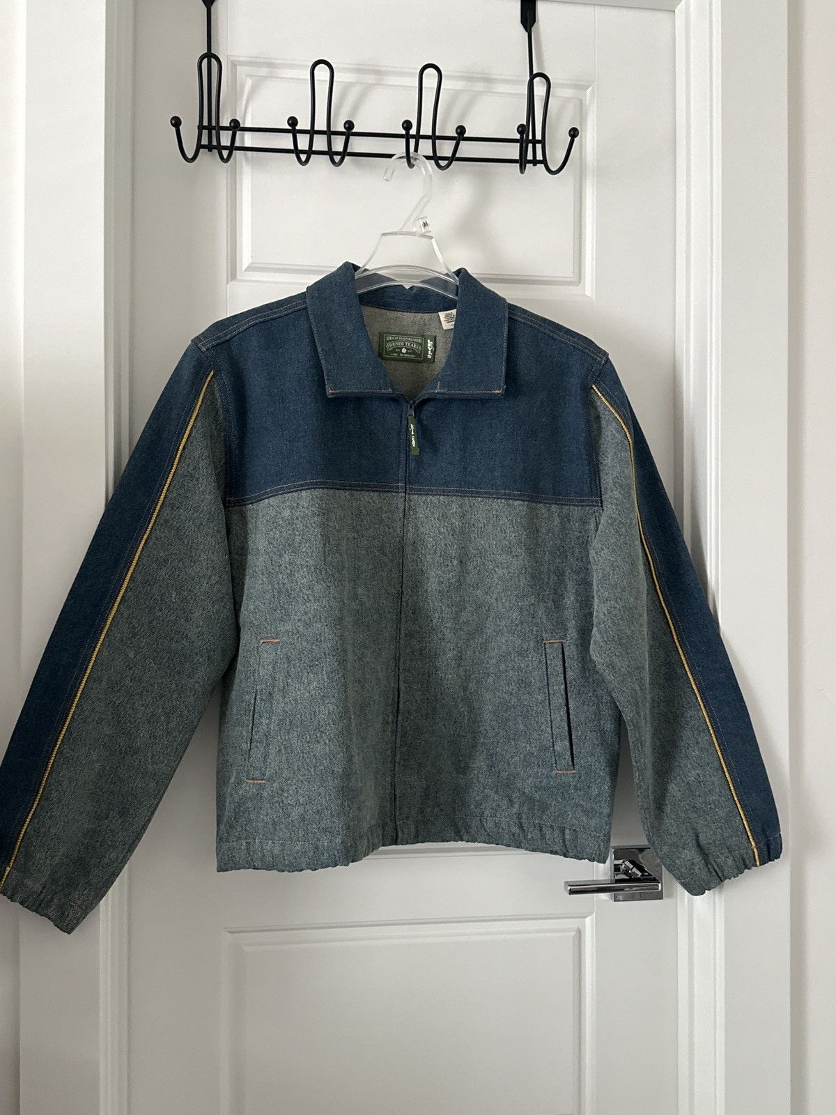 DENIM TEARS × Levi's Levi’s X Denim Tears Track jacket Size US L / EU 52-54 / 3 - 1 Thumbnail