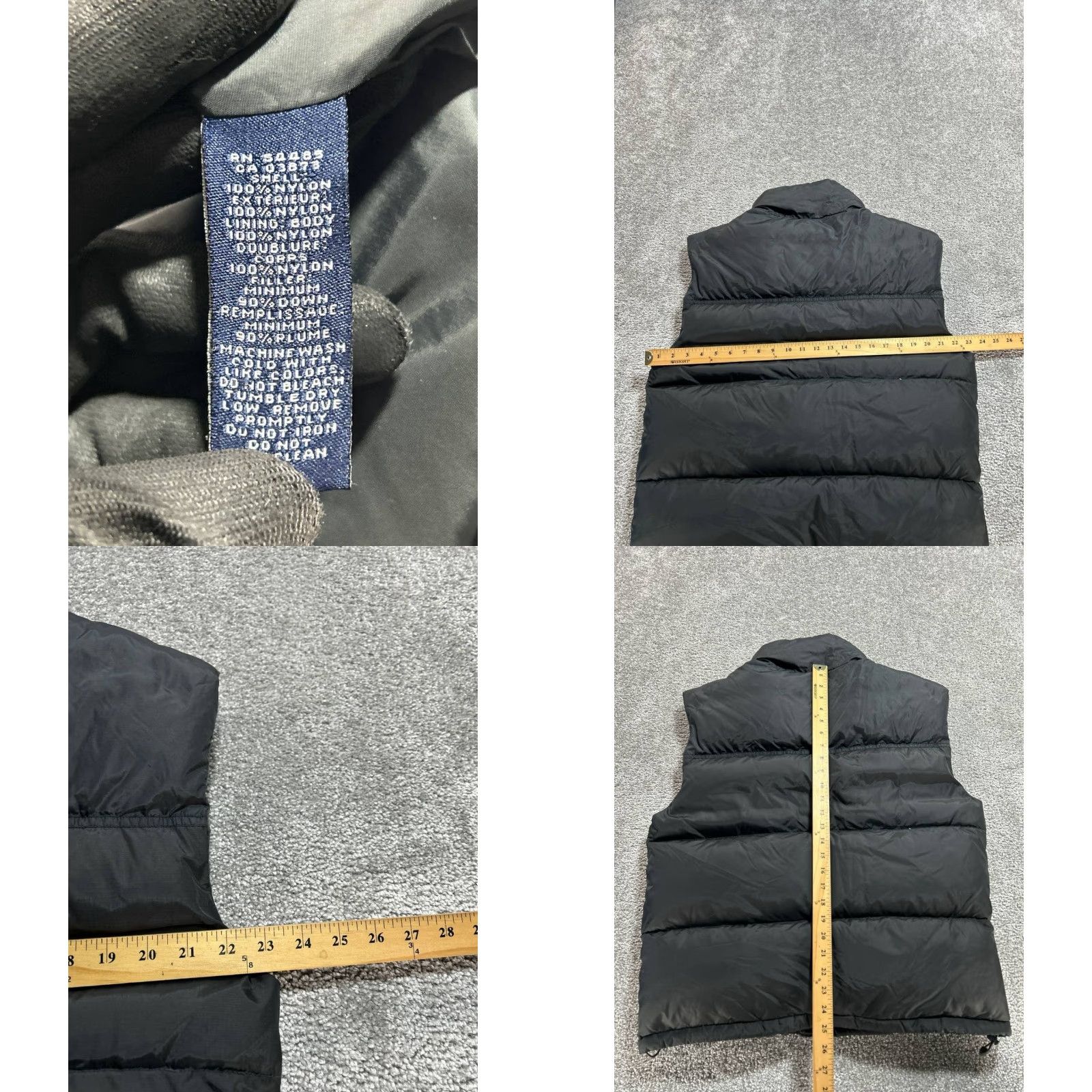 American Eagle Outfitters VINTAGE American Eagle Outfitters Puffer Vest Mens L Black Logo Down Nylon Full Zip Size US L / EU 52-54 / 3 - 8 Thumbnail