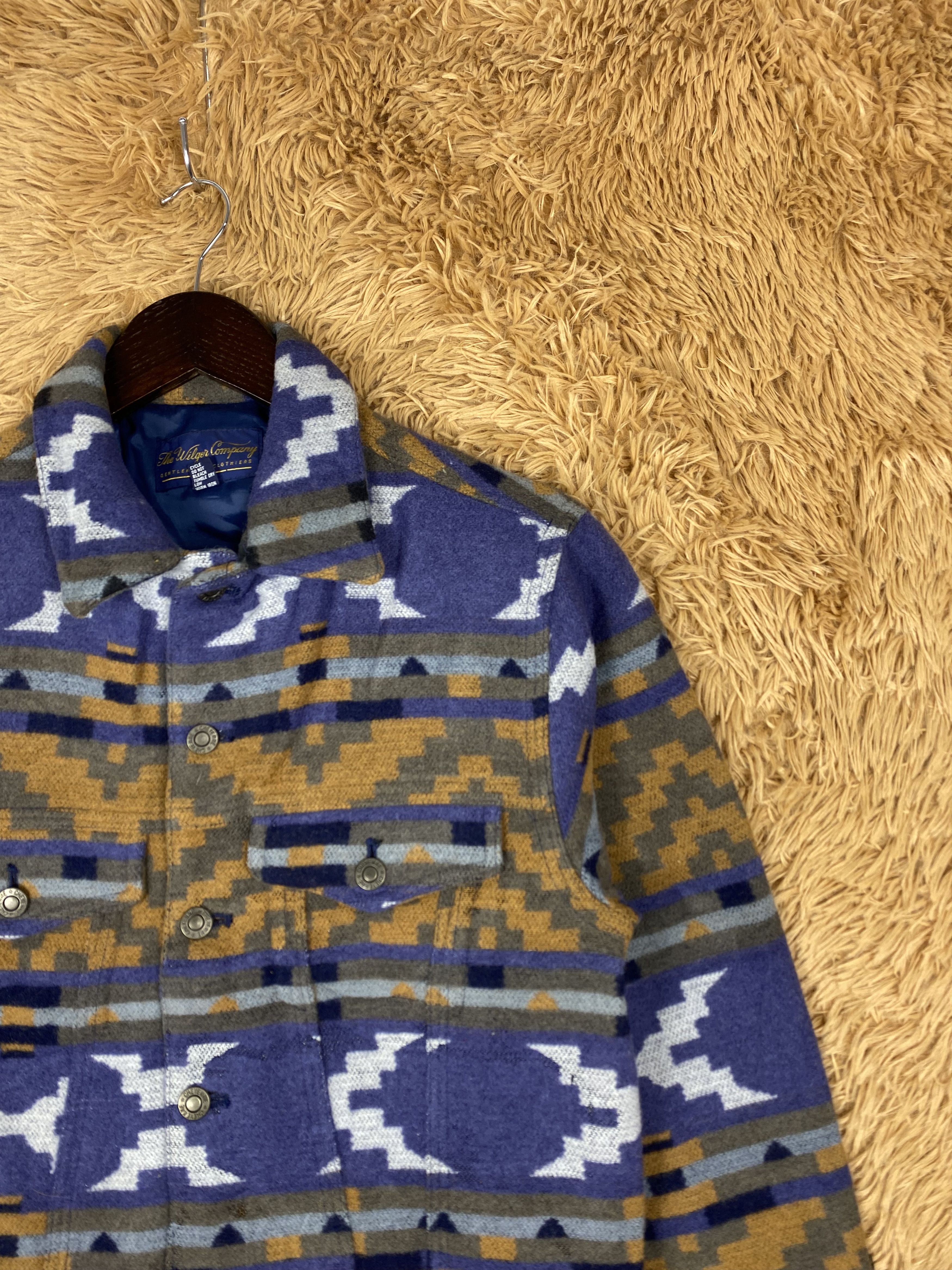 Vintage Vintage The Wilger Company Native Navajo Jacket DJ0895 Size US L / EU 52-54 / 3 - 3 Thumbnail