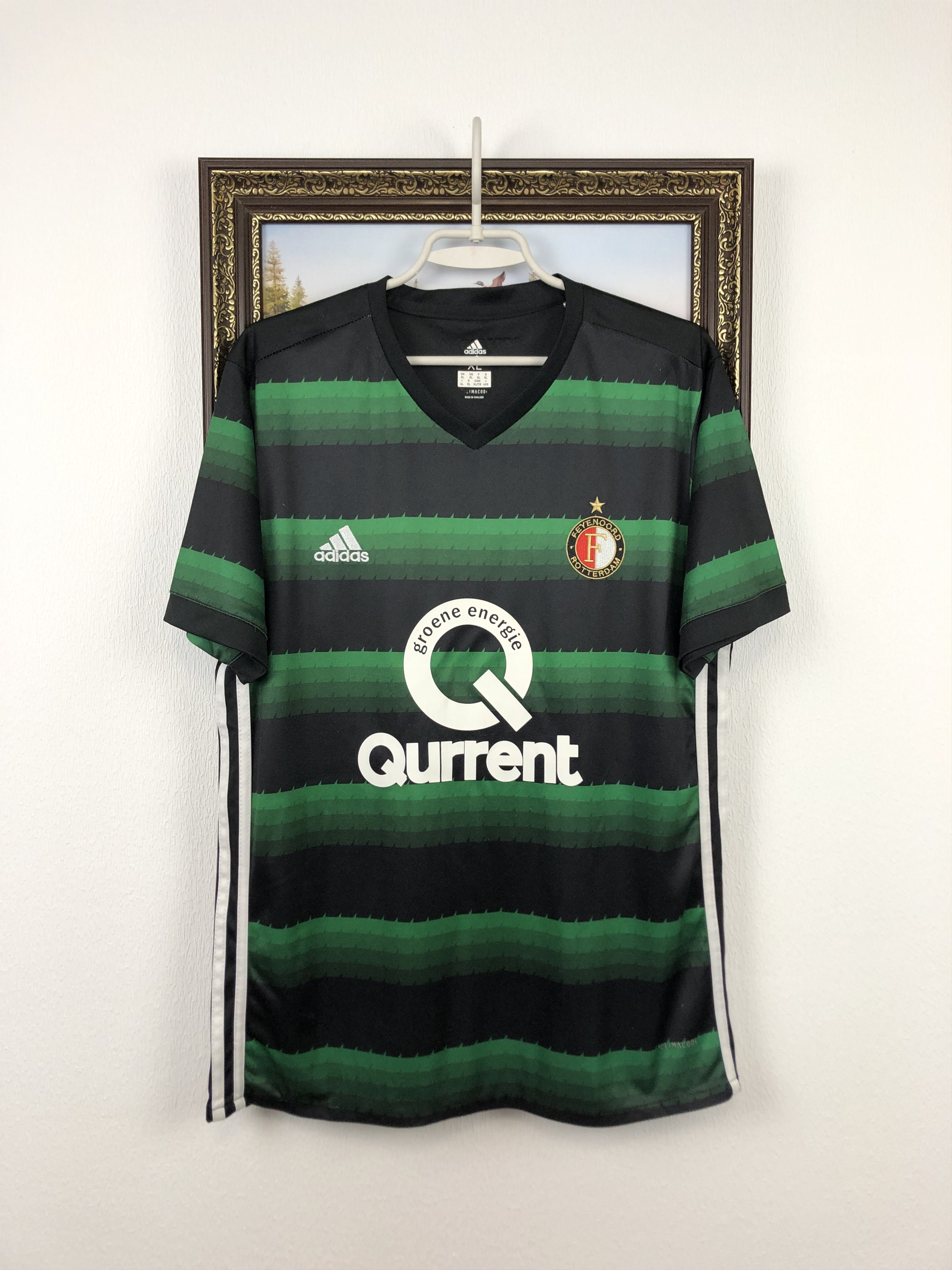Other Feyenoord Away football shirt 2017 Soccer Adidas Jersey Rare Size US L / EU 52-54 / 3 - 1 Thumbnail