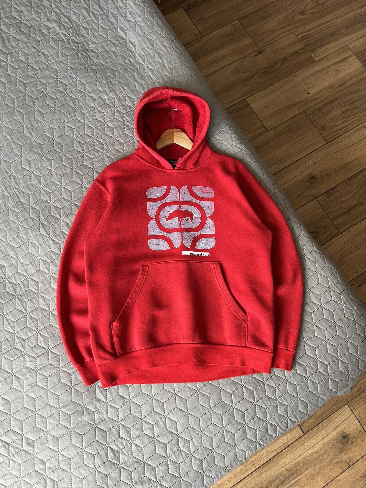 Ecko Unltd. Ecko Untld Vintage 90's big logo man's hoodie size S Size US S / EU 44-46 / 1 - 1 Thumbnail