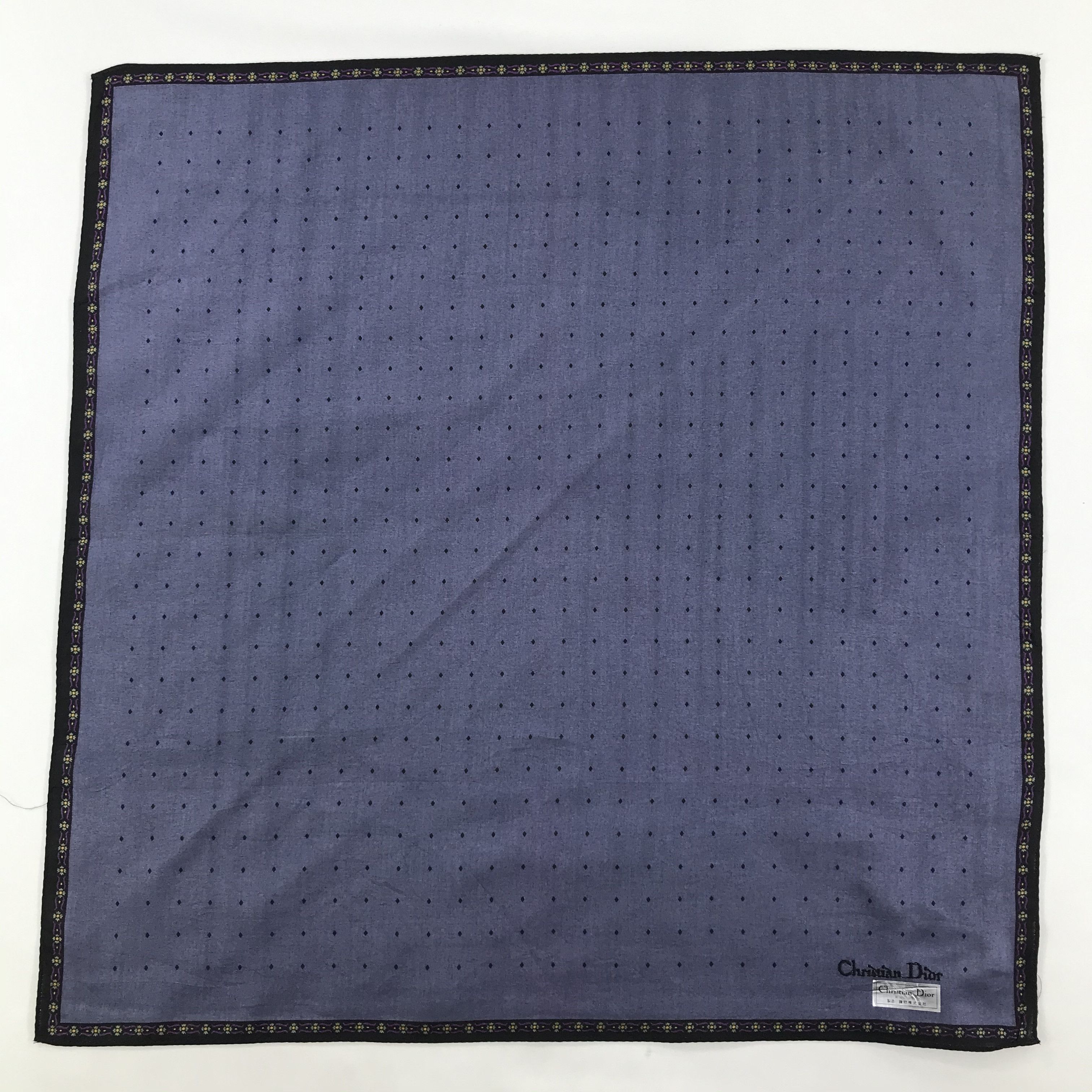 Vintage Christian Dior Bandana / Handkerchief / Neckerchief - S1239 Size ONE SIZE - 1 Thumbnail