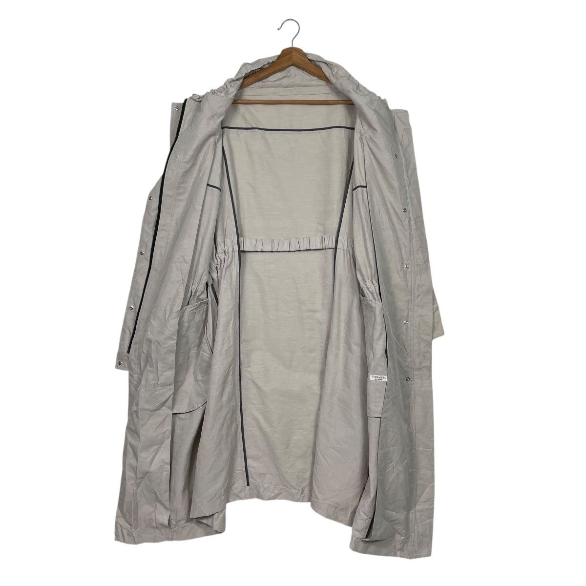 Japanese Brand Vermeil Par Iena Overcoat Size M / US 6-8 / IT 42-44 - 13 Thumbnail