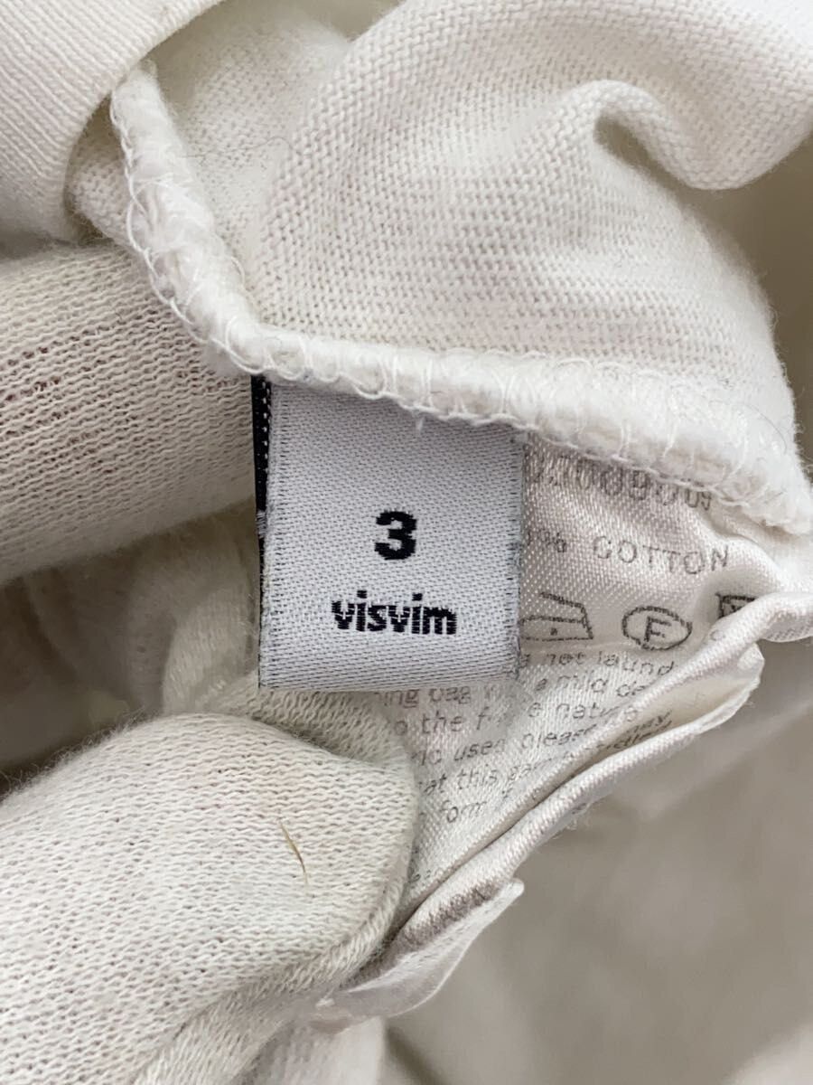 Visvim White Cotton T-shirt Size US L / EU 52-54 / 3 - 3 Thumbnail