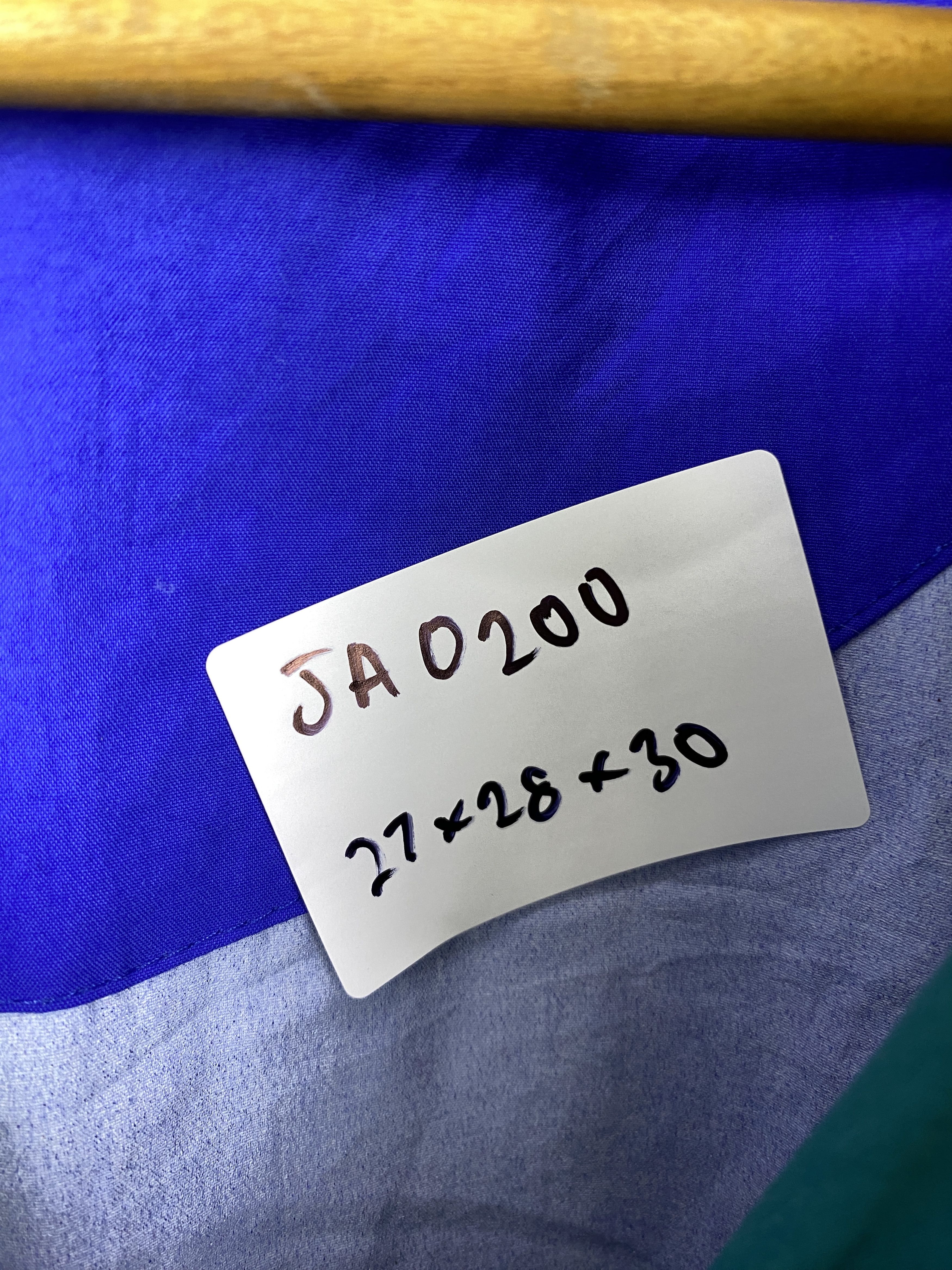 Japanese Brand Vintage Japanese Brand Blue Windbreaker Jacket JA0200 Size US L / EU 52-54 / 3 - 15 Thumbnail