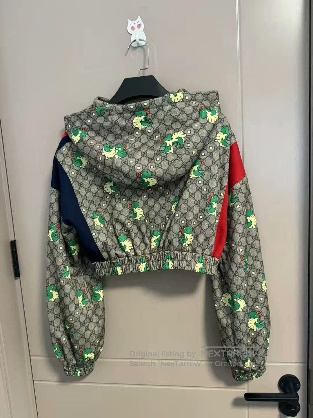 Gucci gucci classic cartoon logo crop jacket. Size S / US 4 / IT 40 - 2 Thumbnail