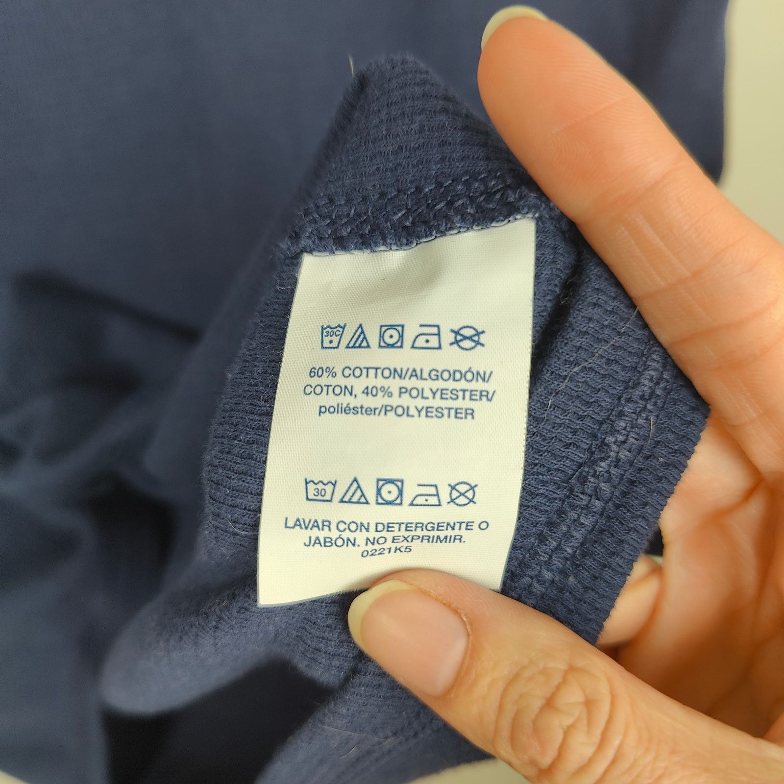Polo Ralph Lauren Polo Ralph Lauren Thermal Shirt Mens Large Navy Blue Bear Size US L / EU 52-54 / 3 - 5 Thumbnail