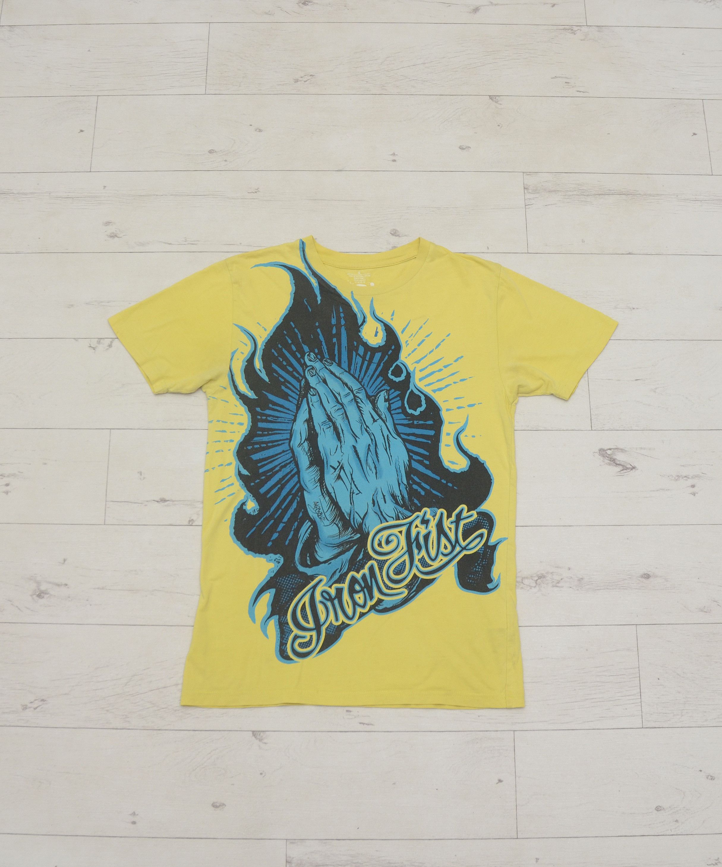 Iron Fist × Vintage Y2K Iron Fist AngryBlue ART Studio Graphic Tee goth style Size US S / EU 44-46 / 1 - 1 Thumbnail