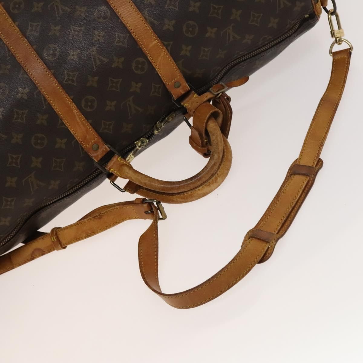 Louis Vuitton LOUIS VUITTON Monogram Keepall Bandouliere 55 Boston Bag Size ONE SIZE - 7 Thumbnail