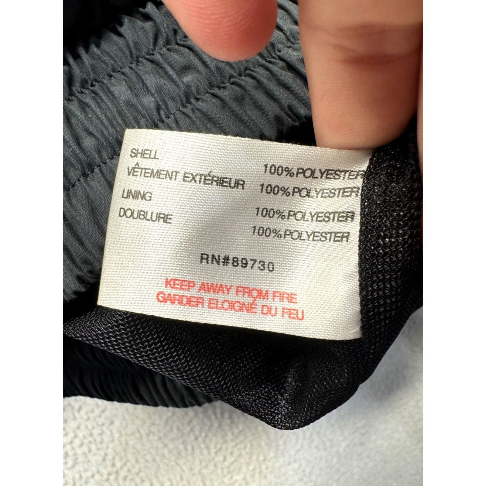 Mizuno Mizuno Jacket Windbreaker Women's XXL Black Tan Lightweight Polyester 100% Solid Windbreaker 2XL (Mizuno) Size XXL / US 16-18 / IT 52-54 - 4 Thumbnail