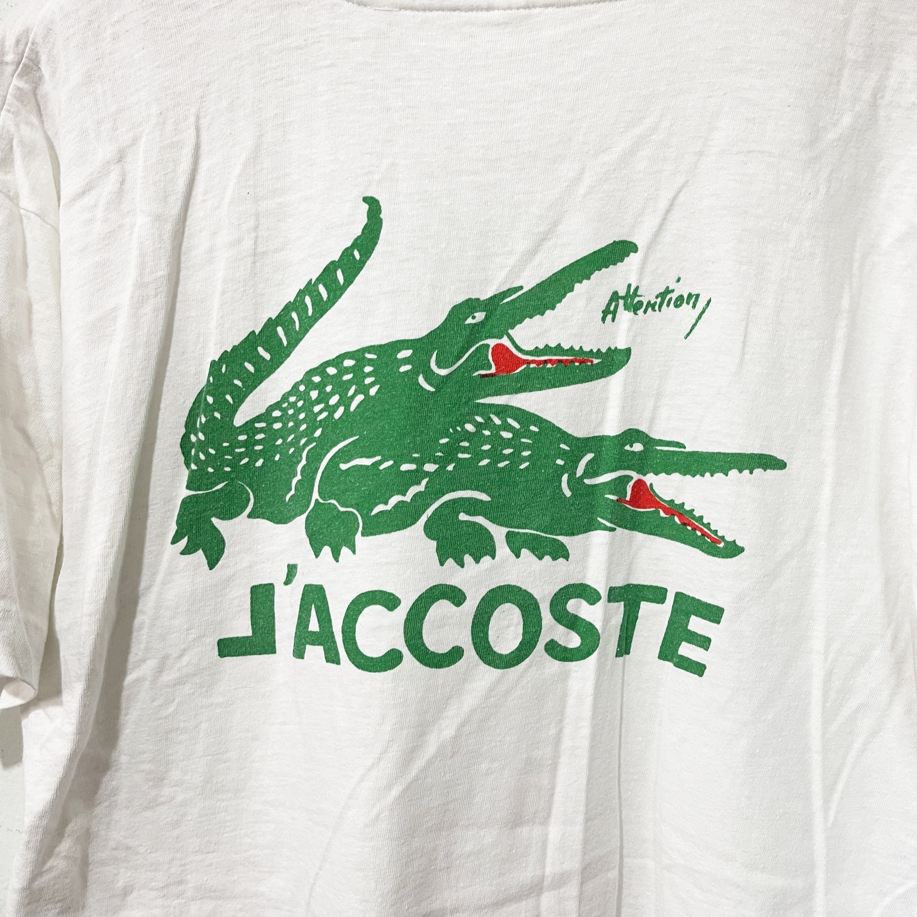 Vintage Vintage 90s Crocodile Graphic T-Shirt Size US M / EU 48-50 / 2 - 2 Thumbnail