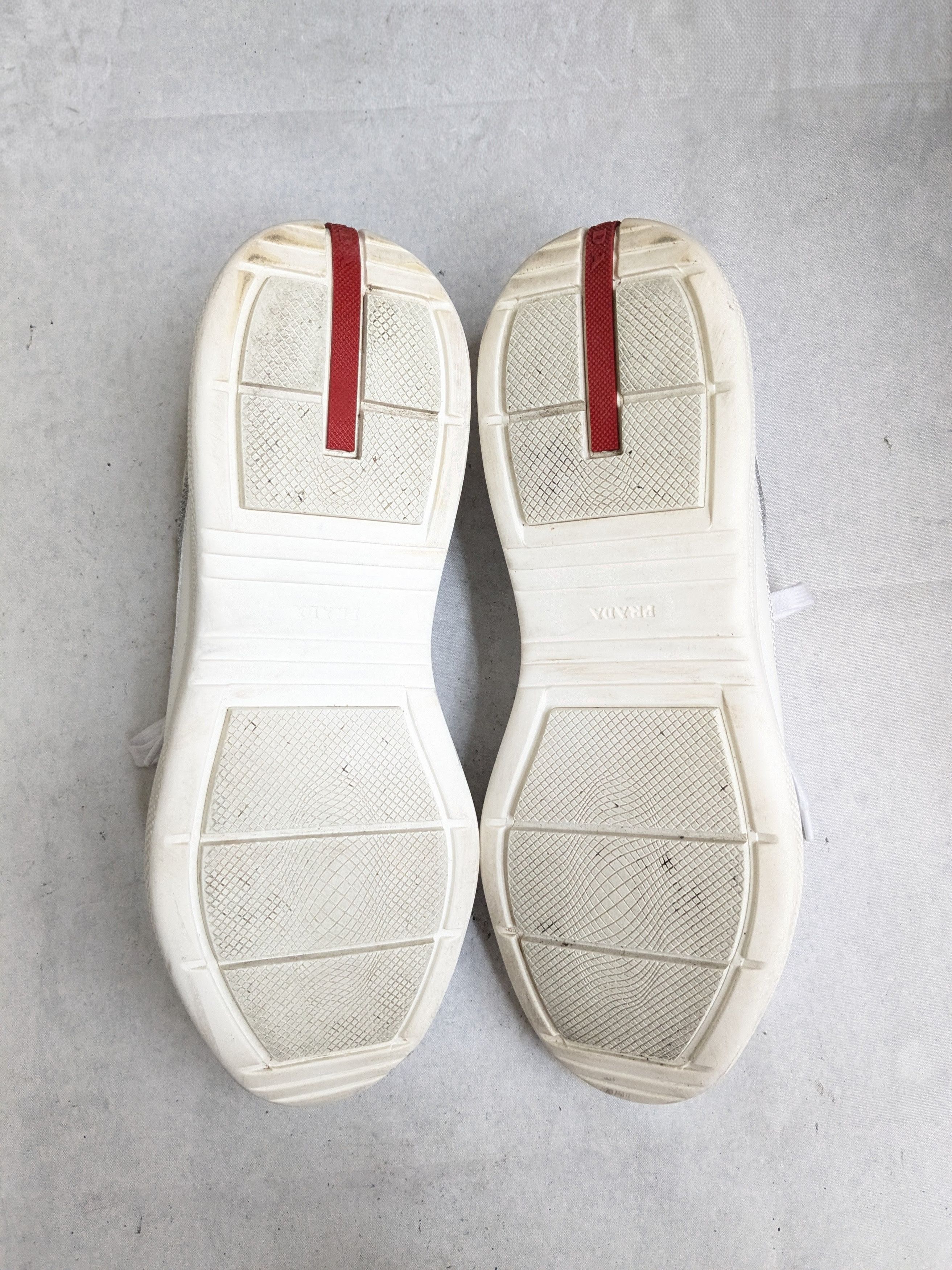Prada Prada America's Cup Sneakers White Patent Leather 13 Size US 13 / EU 46 - 13 Thumbnail