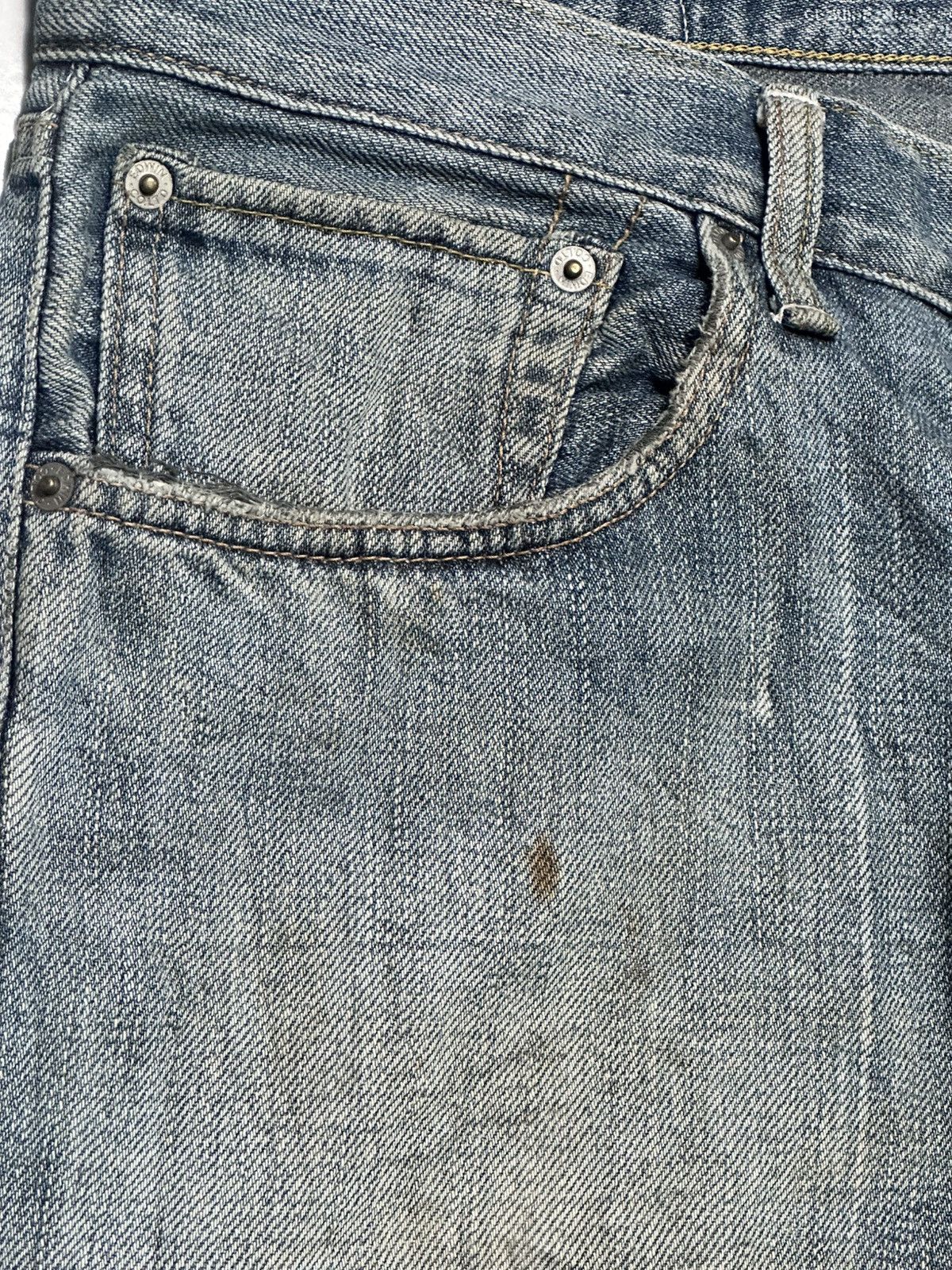 Edwin Edwin 506 Relax Vintage JPN Jeans With Natural Fading & Wear Size US 35 - 6 Thumbnail