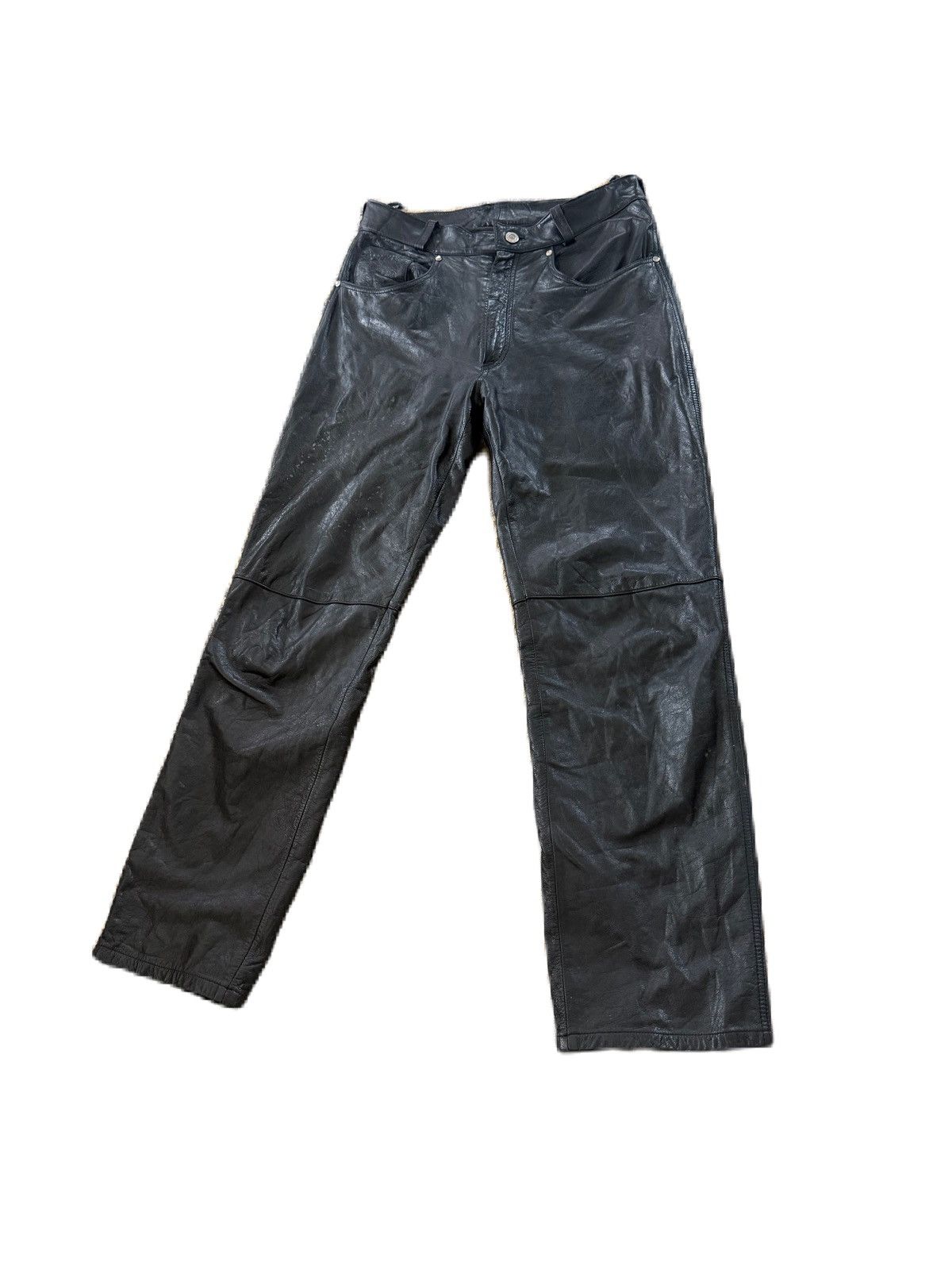 Kadoya Japan Art Brand Hedi Slimane Style Biker Moto Real Leather Size US 30 / EU 46 - 6 Thumbnail