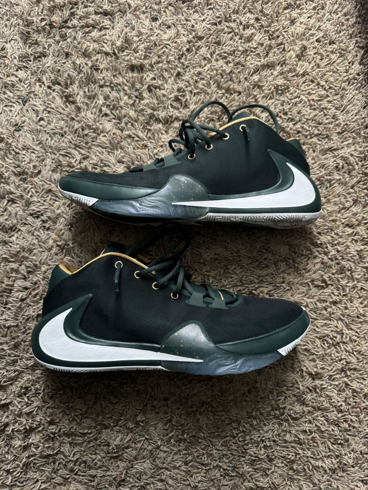 Hypebeast × Nike Zoom Freak 1 “Michigan State” PE Size US 14 / EU 47 - 1 Thumbnail