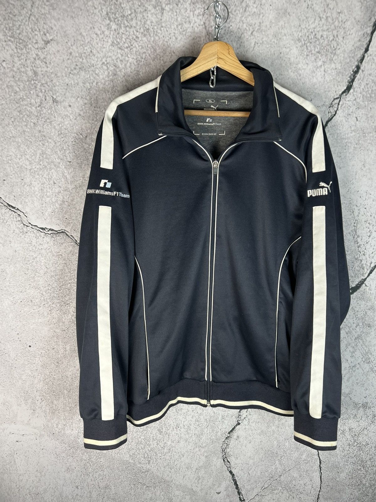 Sports Specialties BMW Williams F1 Team by Puma zip track jacket Embroydery Size US XL / EU 56 / 4 - 1 Thumbnail