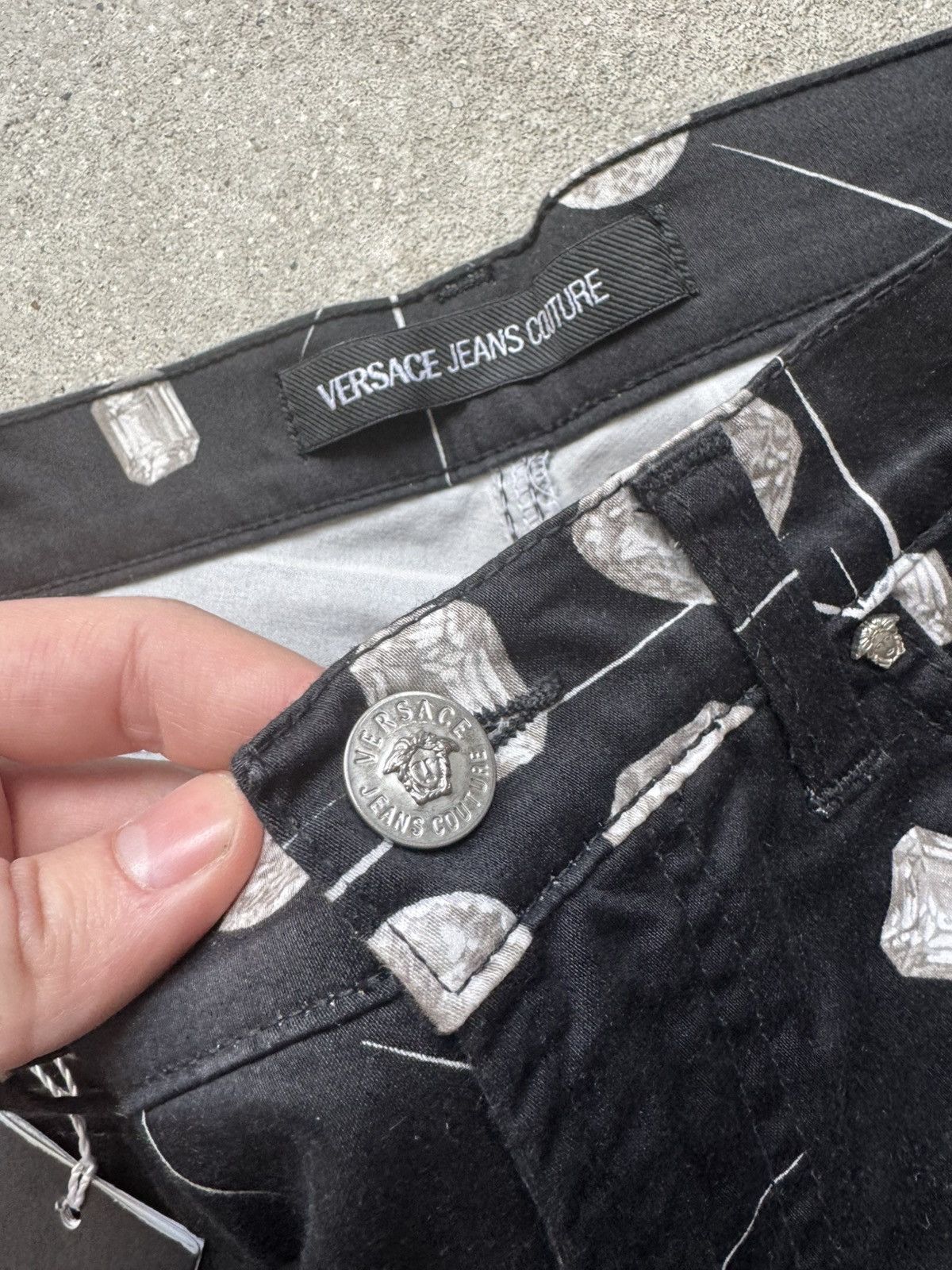 Versace Versace Diamond Archival Pants New Size 31" - 12 Thumbnail