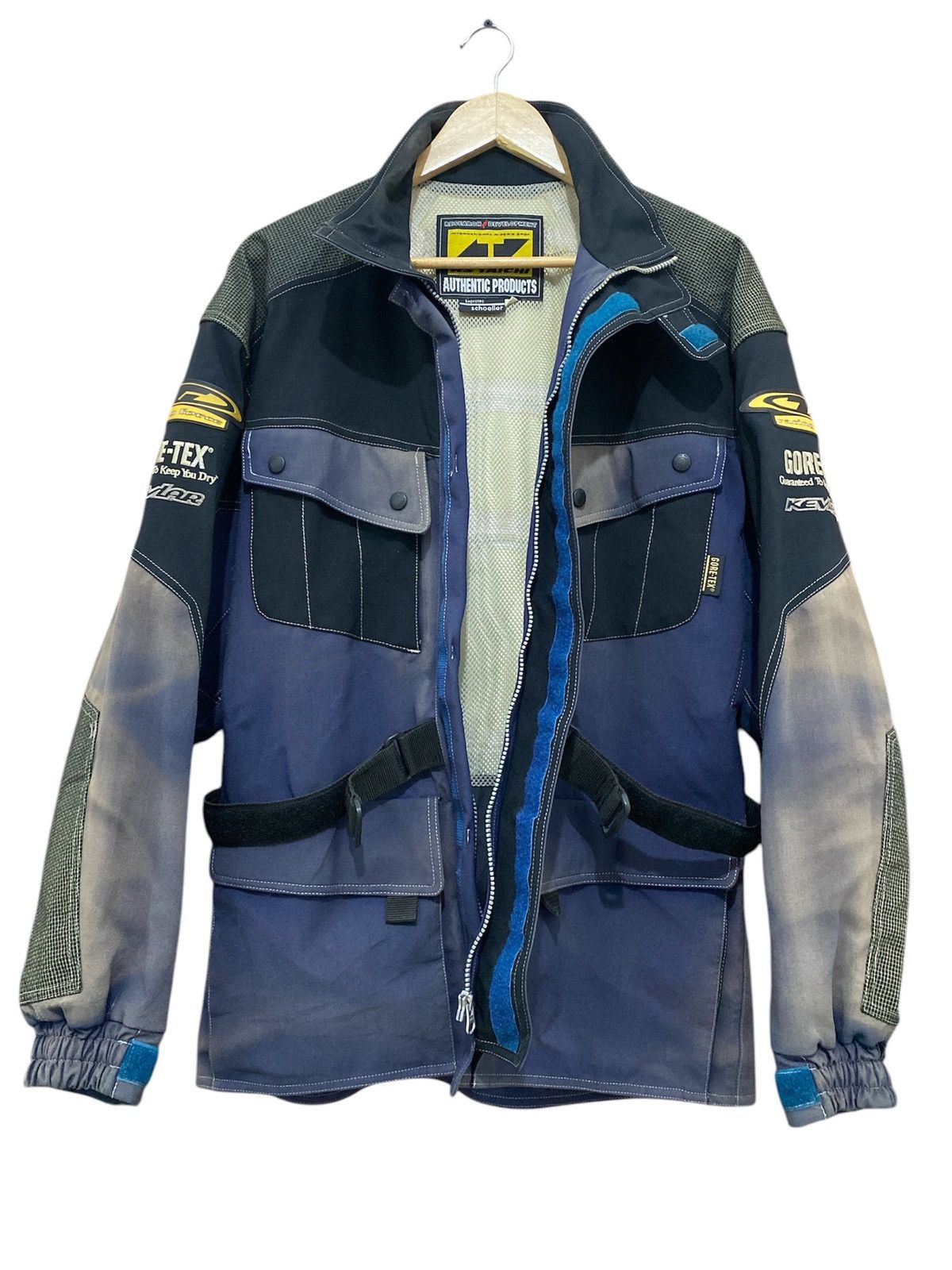 Goretex × Japanese Brand × Sports Specialties 🔥Taichi Rs Goretex Schoeller Riding Jacket Sun faded Size US L / EU 52-54 / 3 - 3 Thumbnail
